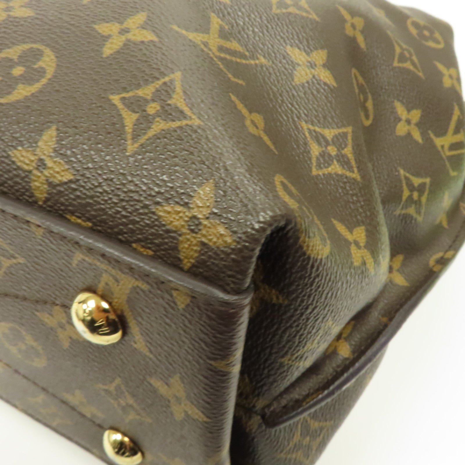 LOUIS VUITTON Monogram Metis金扣肩背袋棕色
