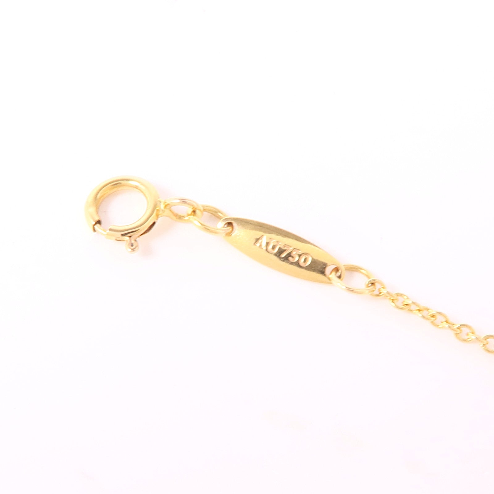 TIFFANY＆CO 18K黃金Open Heart Necklace項鍊