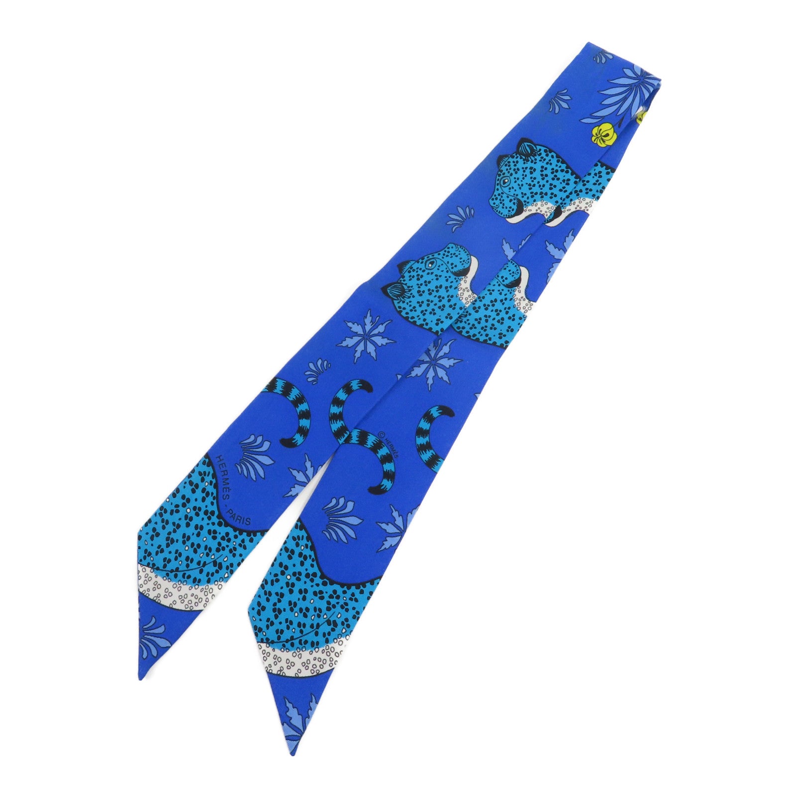 HERMES 絲質Twilly絲巾