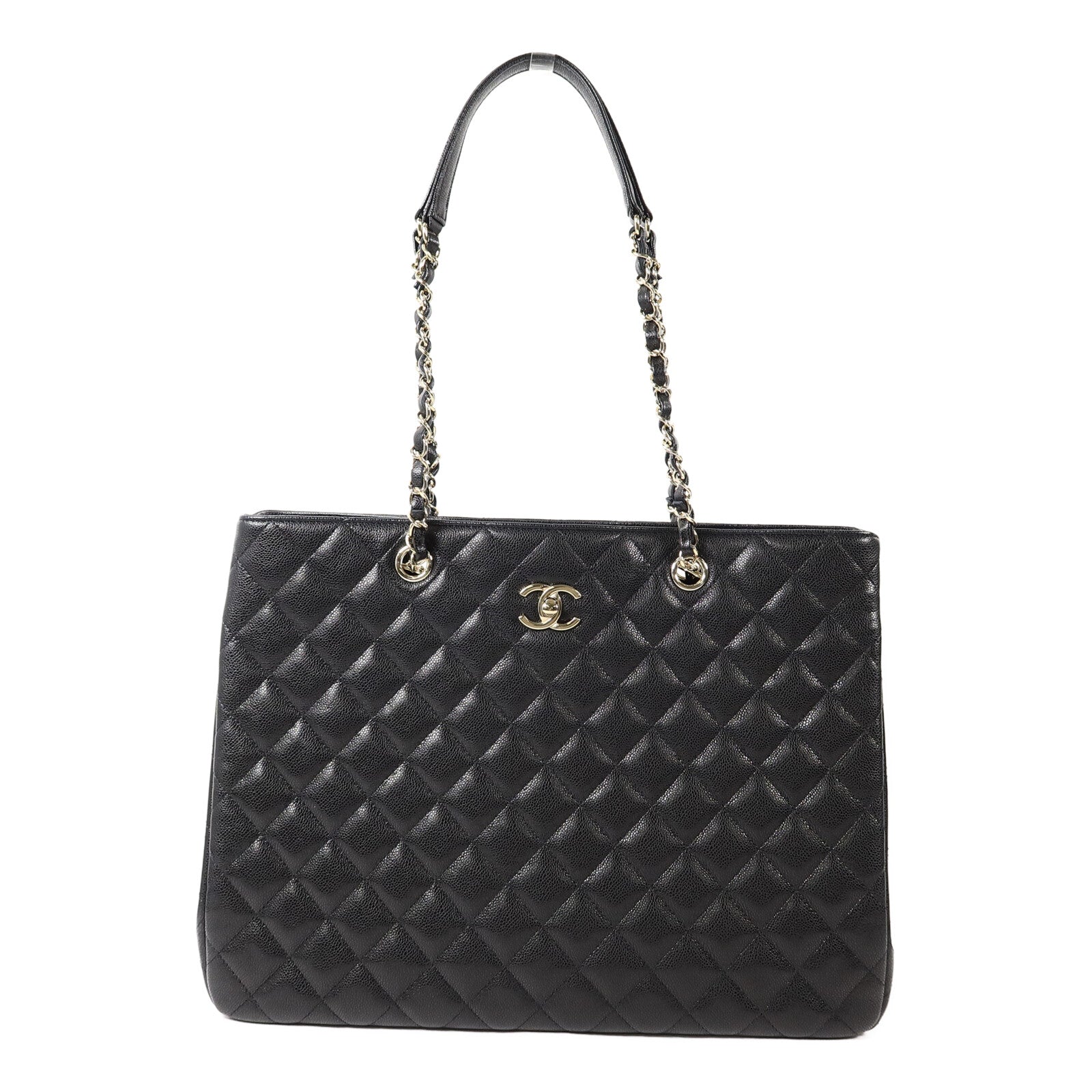 CHANEL 牛皮皮革Chain Shoulder Bag鏈帶肩背袋