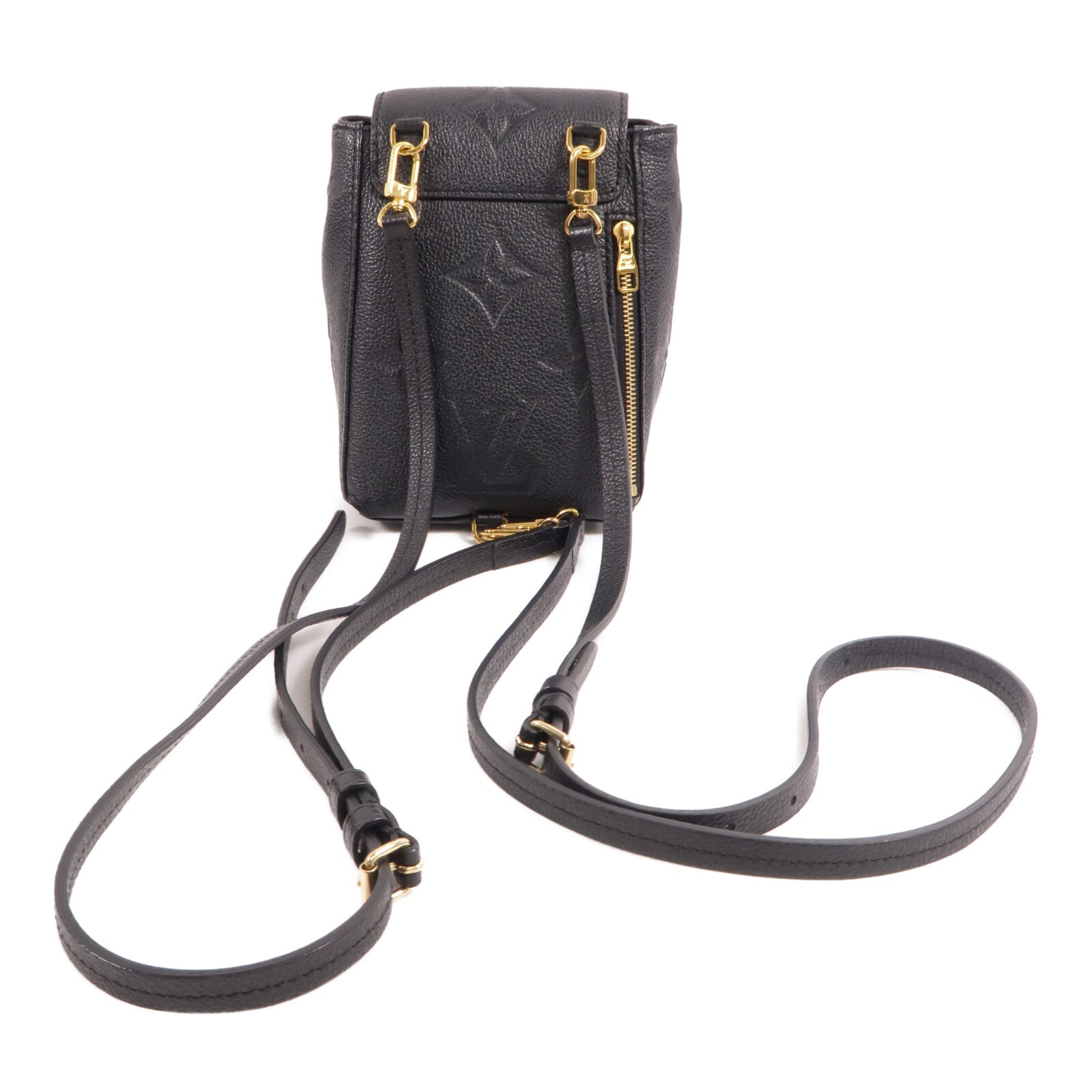 LOUIS VUITTON Monogram Empreinte Tiny Backpack金扣背包