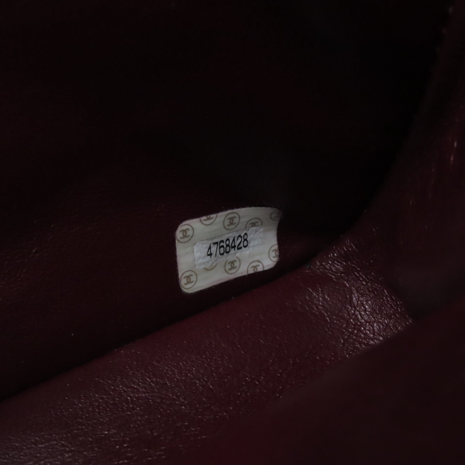 CHANEL 菱格羊皮皮革Vintage Shoulder Bag金扣肩背袋黑色