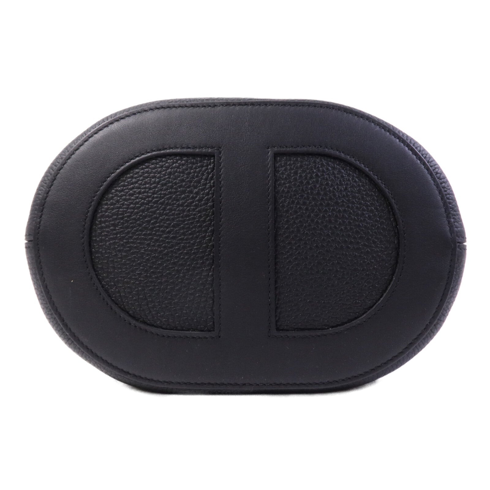 HERMES Clemence皮革In The Loop 23金扣手挽袋