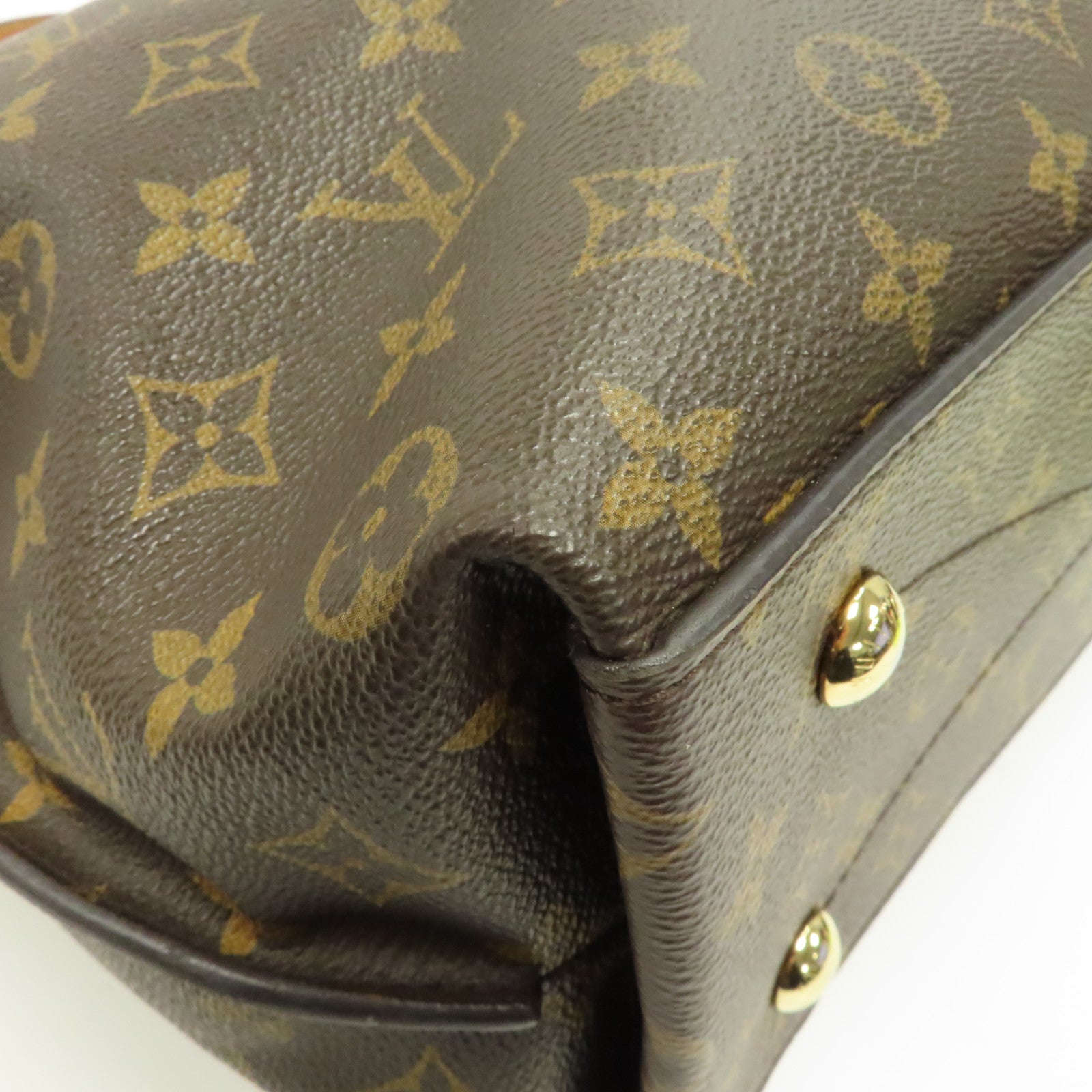 LOUIS VUITTON Monogram Metis金扣肩背袋棕色