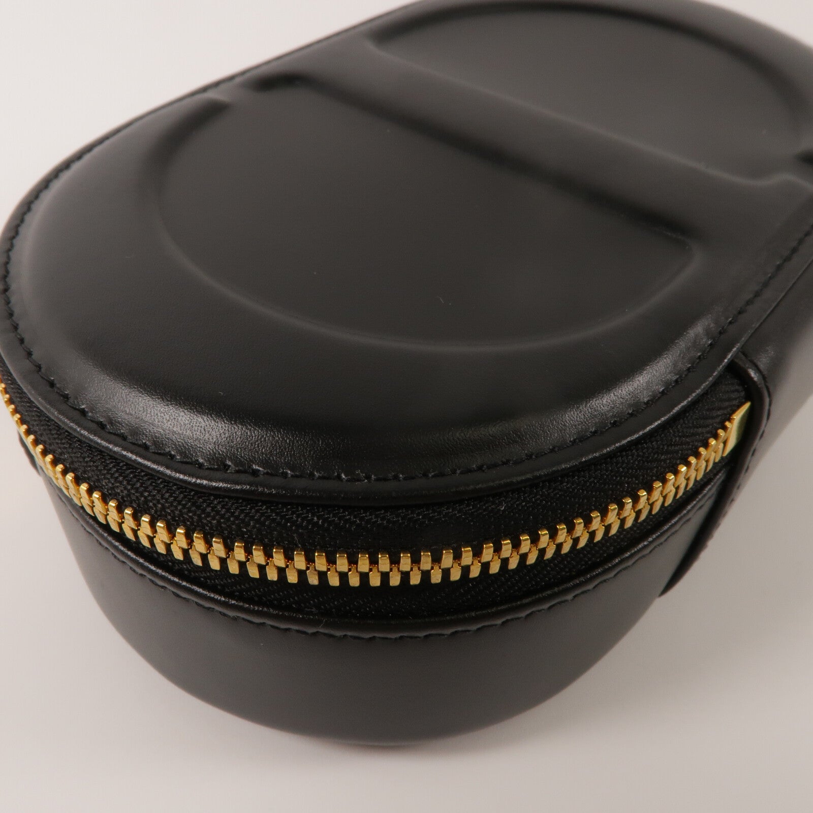 Dior 牛皮皮革CD Signature Oval Camera Bag鏈帶手挽肩背兩用袋