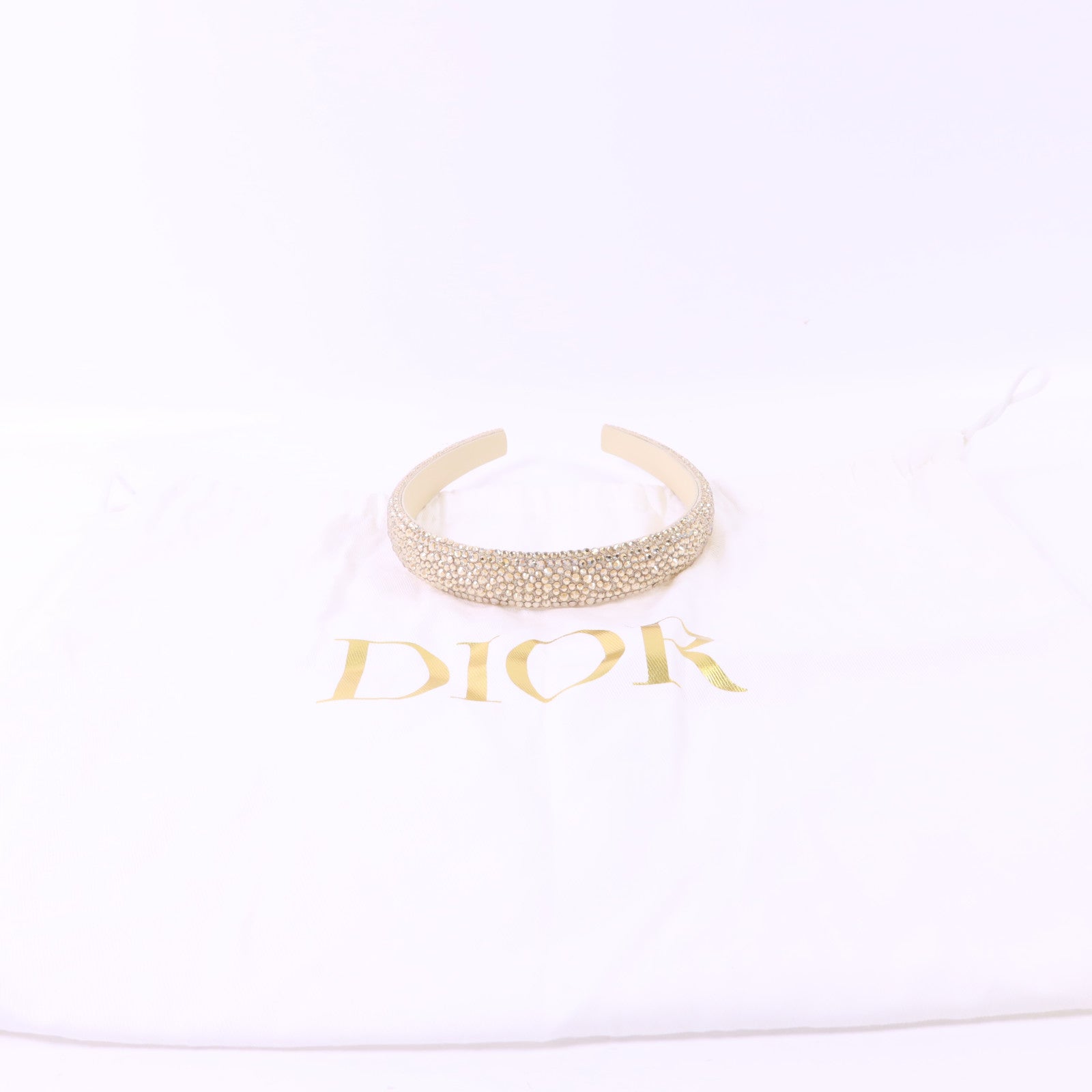 Dior 水晶/棉質Head Band頭箍