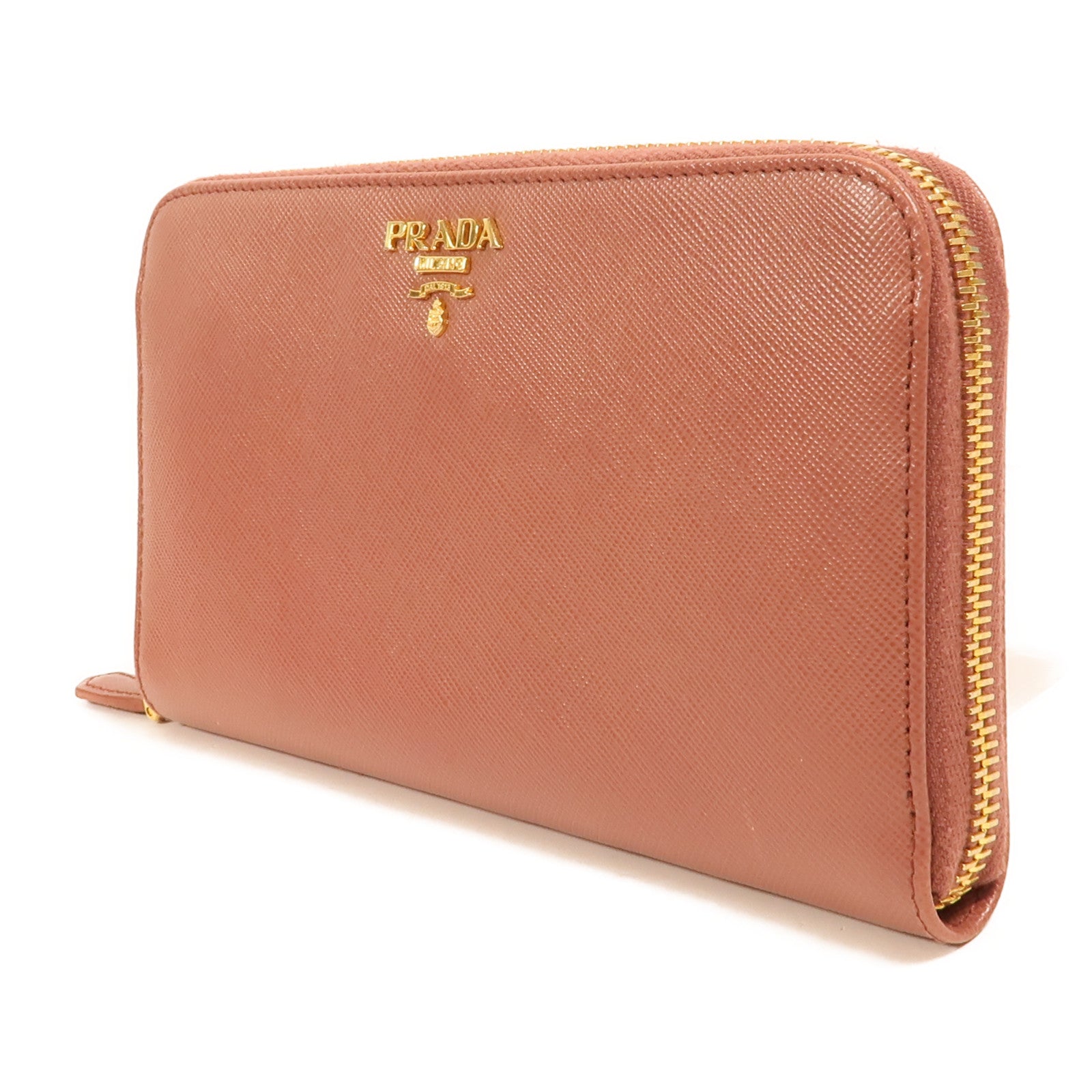 PRADA 【激減優惠】Saffiano皮革Zipper Long Wallet長錢包