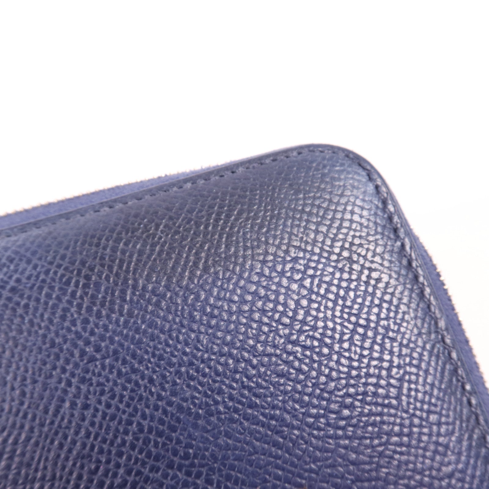 HERMES Clemence皮革Silk In Long Wallet銀扣長錢包