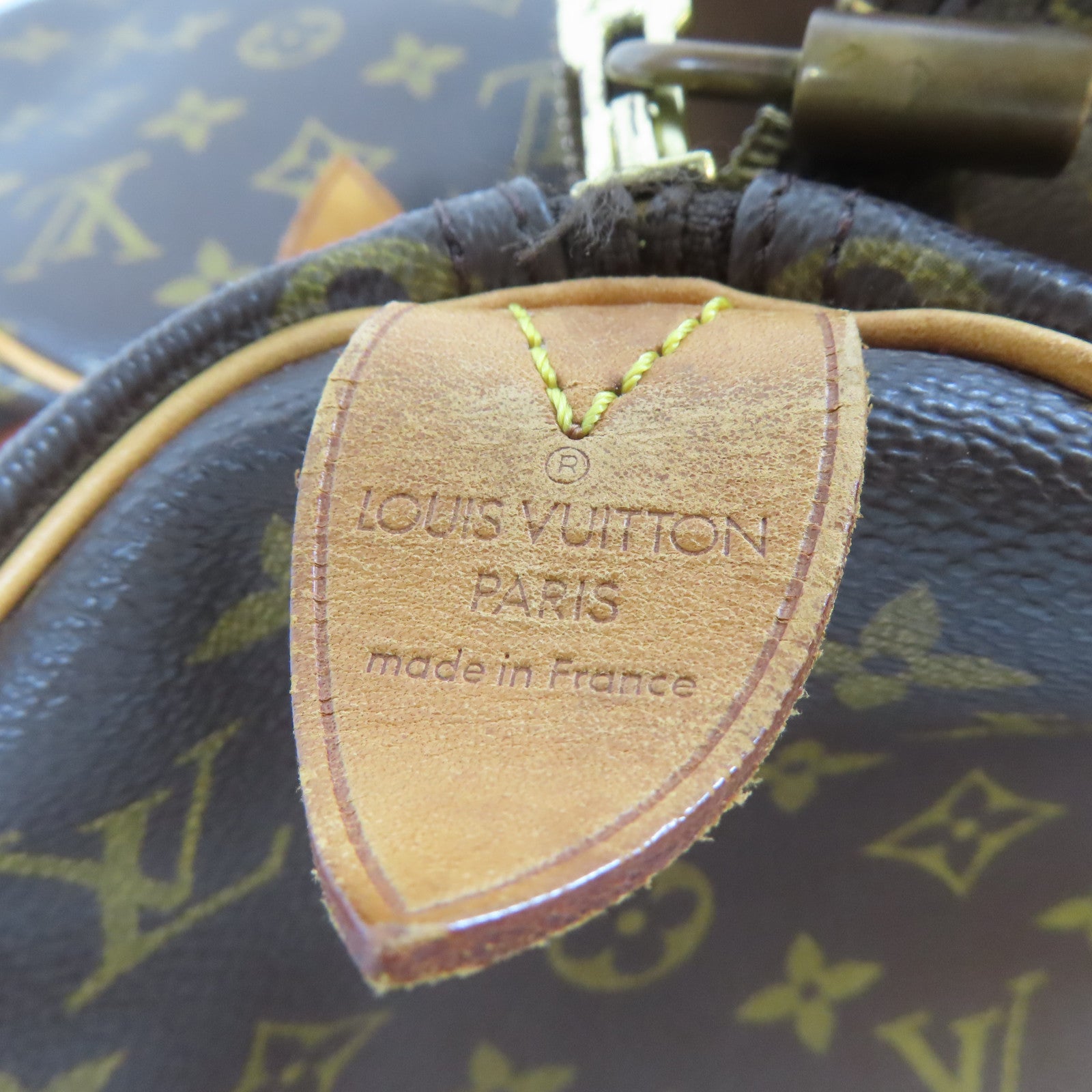 LOUIS VUITTON Monogram Keepall 45 Boston Bag金扣手挽袋啡色