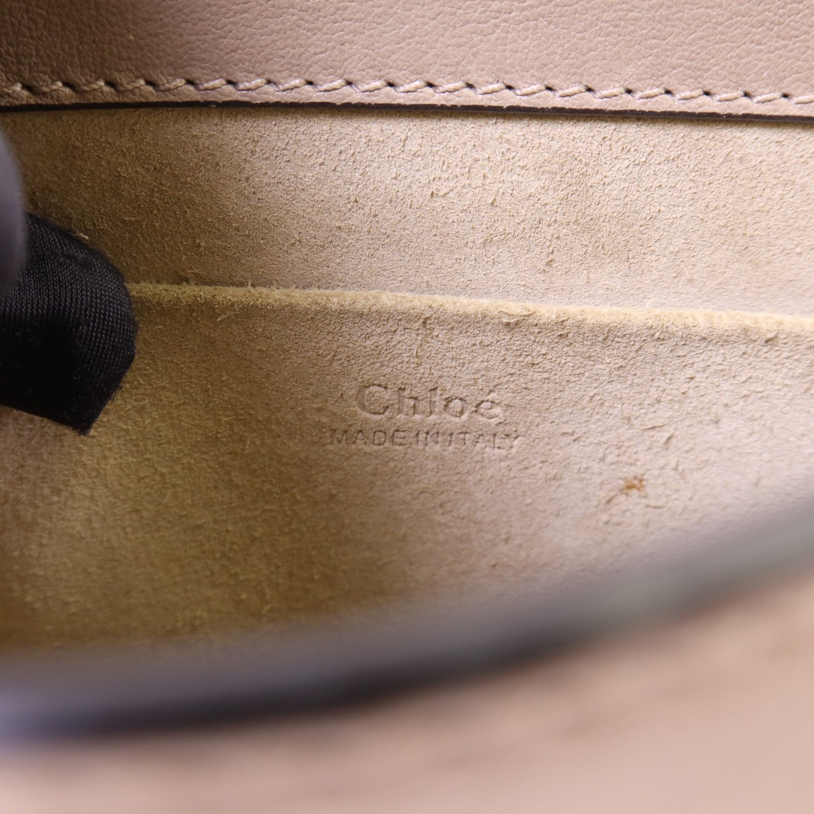 Chloe 牛皮皮革Nile金扣手挽肩背兩用袋