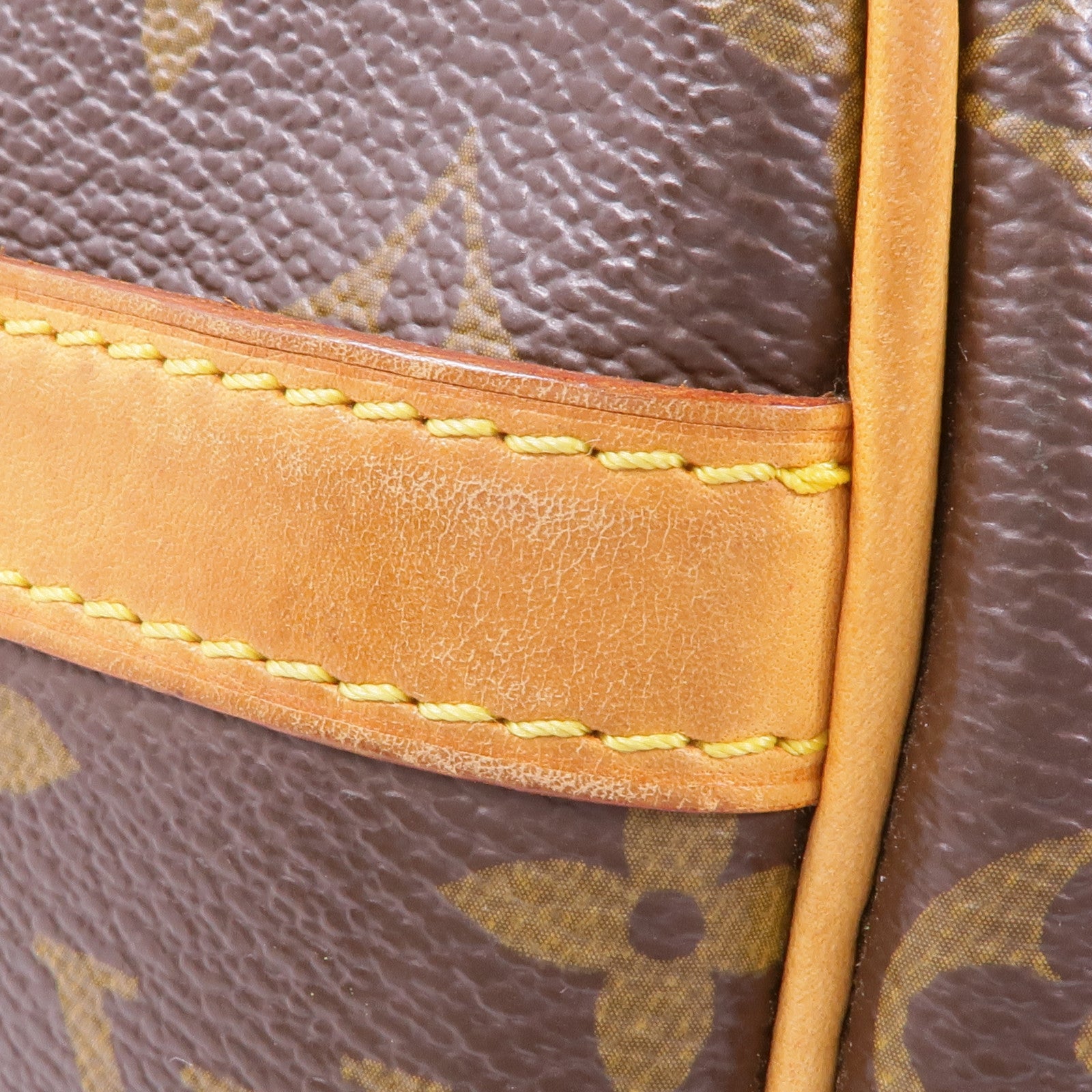 LOUIS VUITTON Monogram Reporter PM金扣肩背袋棕色