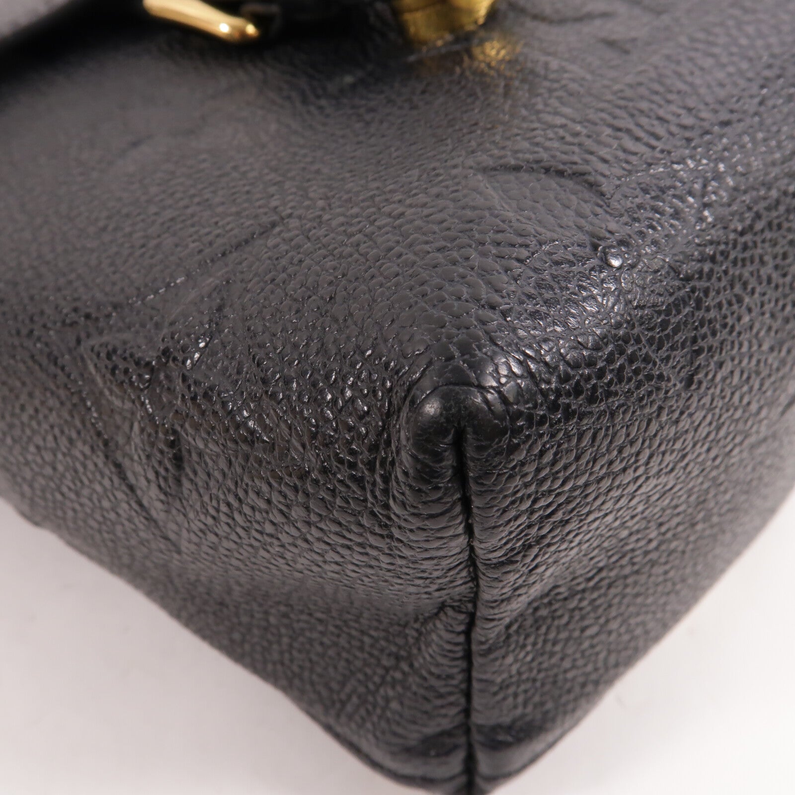 LOUIS VUITTON Monogram Empreinte Tiny Backpack金扣背包