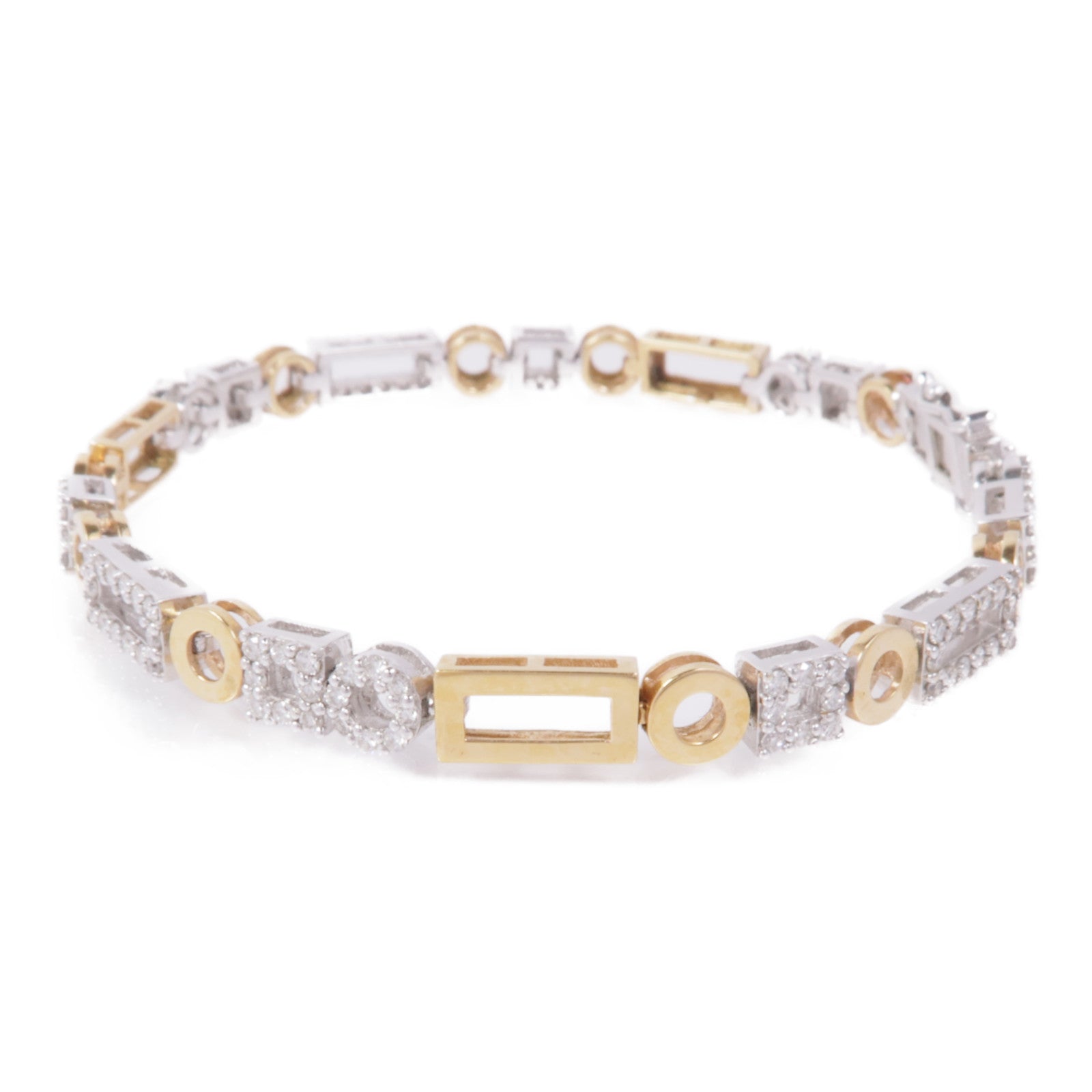 JEWELRY 18K白金/玫瑰金Diamond Bracelets鑽石手鐲