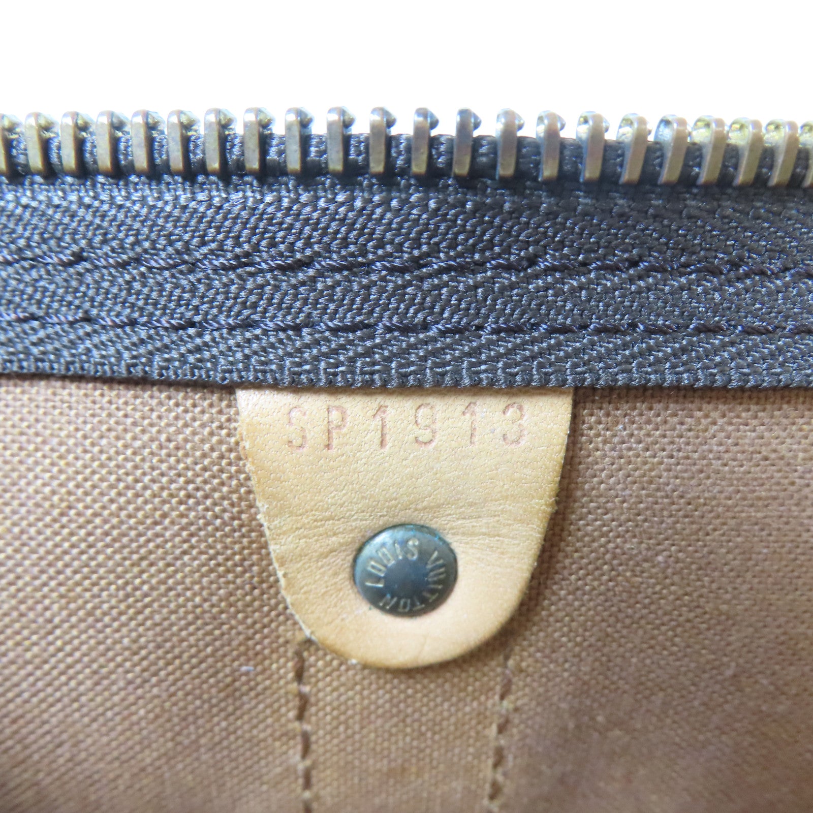 LOUIS VUITTON Monogram Keepall 45 Boston Bag金扣手挽袋啡色