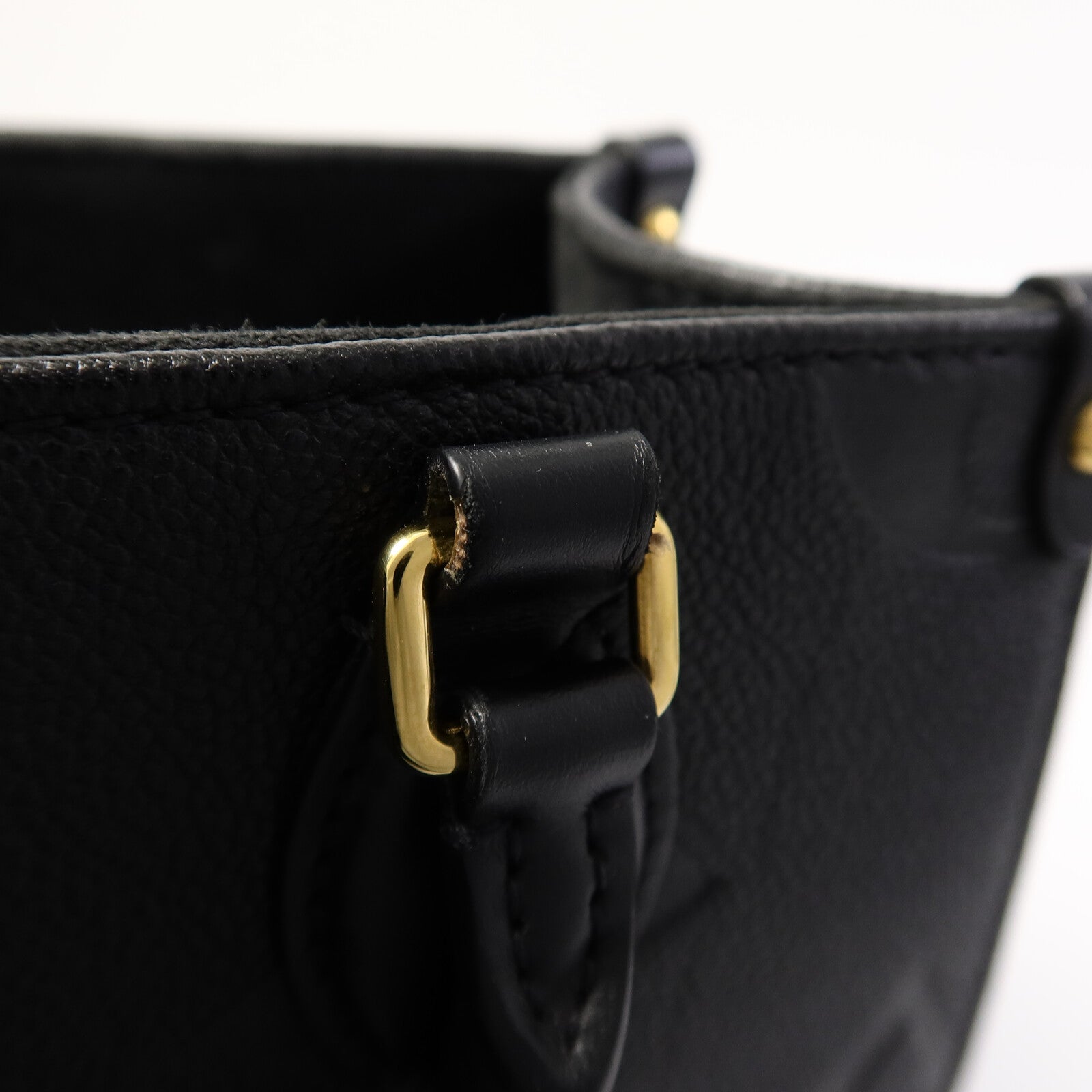 LOUIS VUITTON Monogram Empreinte On The Go PM手挽肩背兩用袋