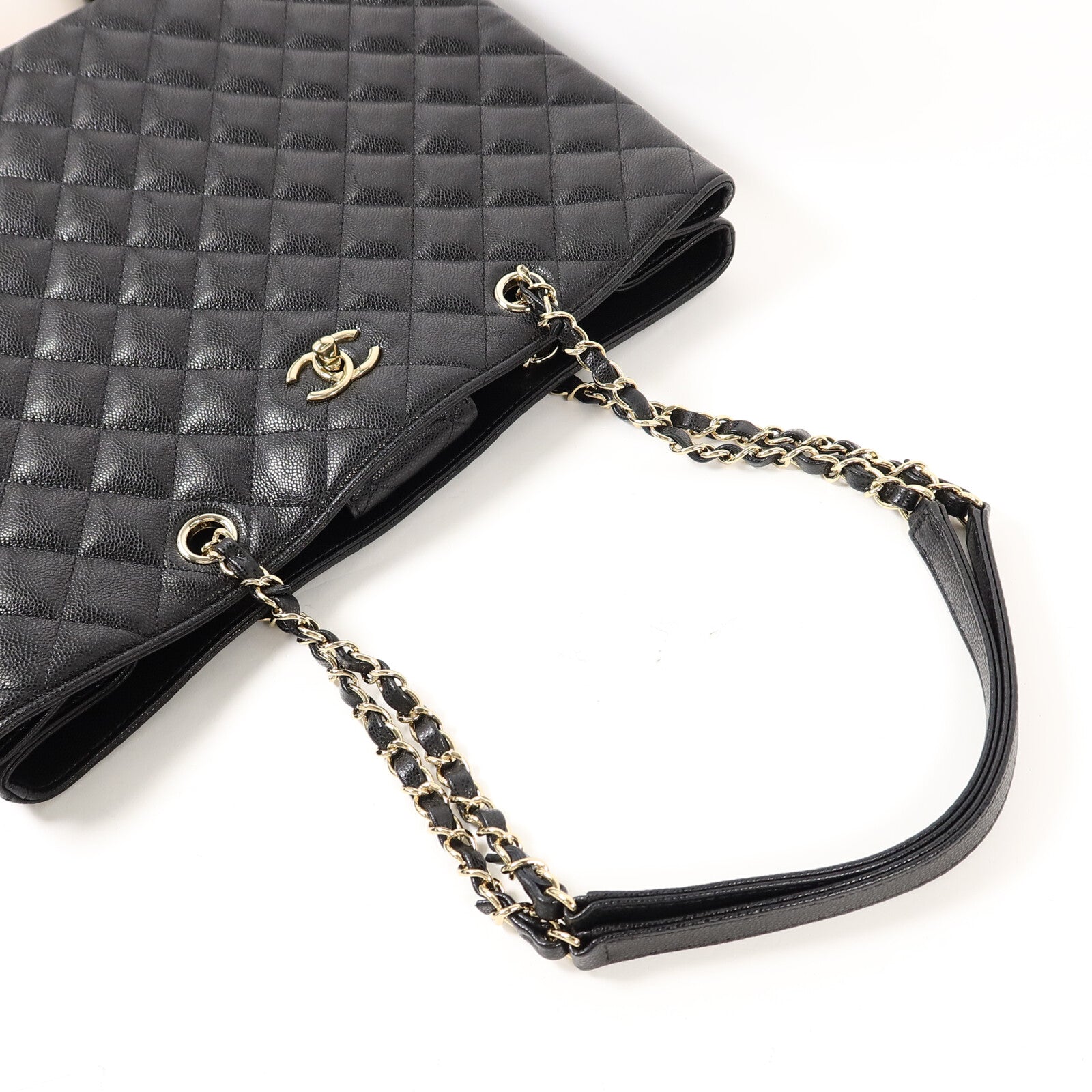 CHANEL 牛皮皮革Chain Shoulder Bag鏈帶肩背袋
