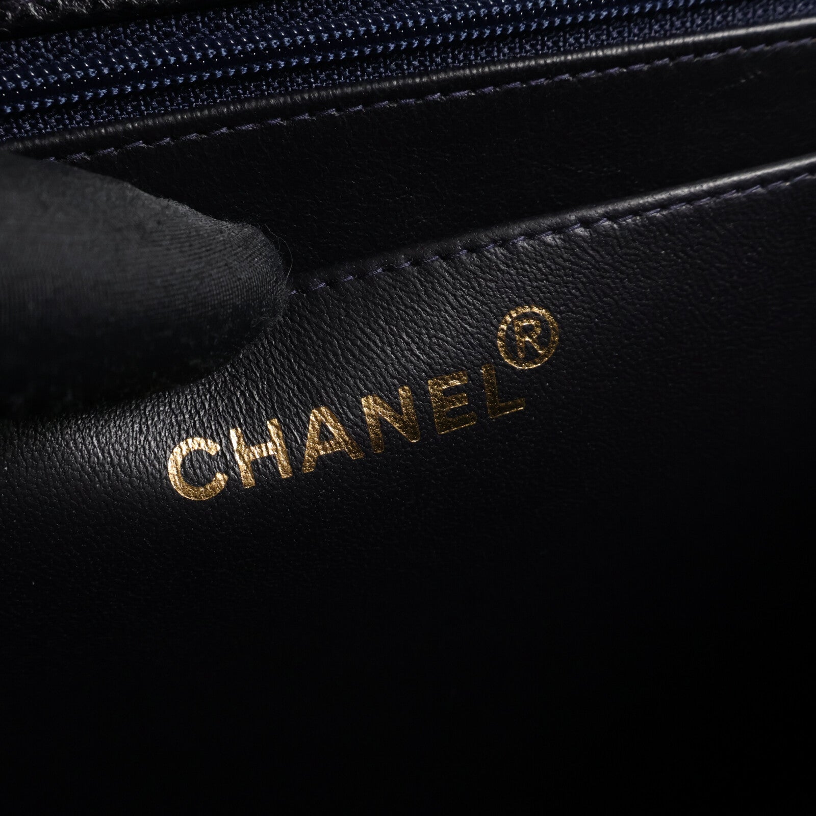 CHANEL 牛皮皮革Vintage Chain Shoulder鏈帶肩背袋