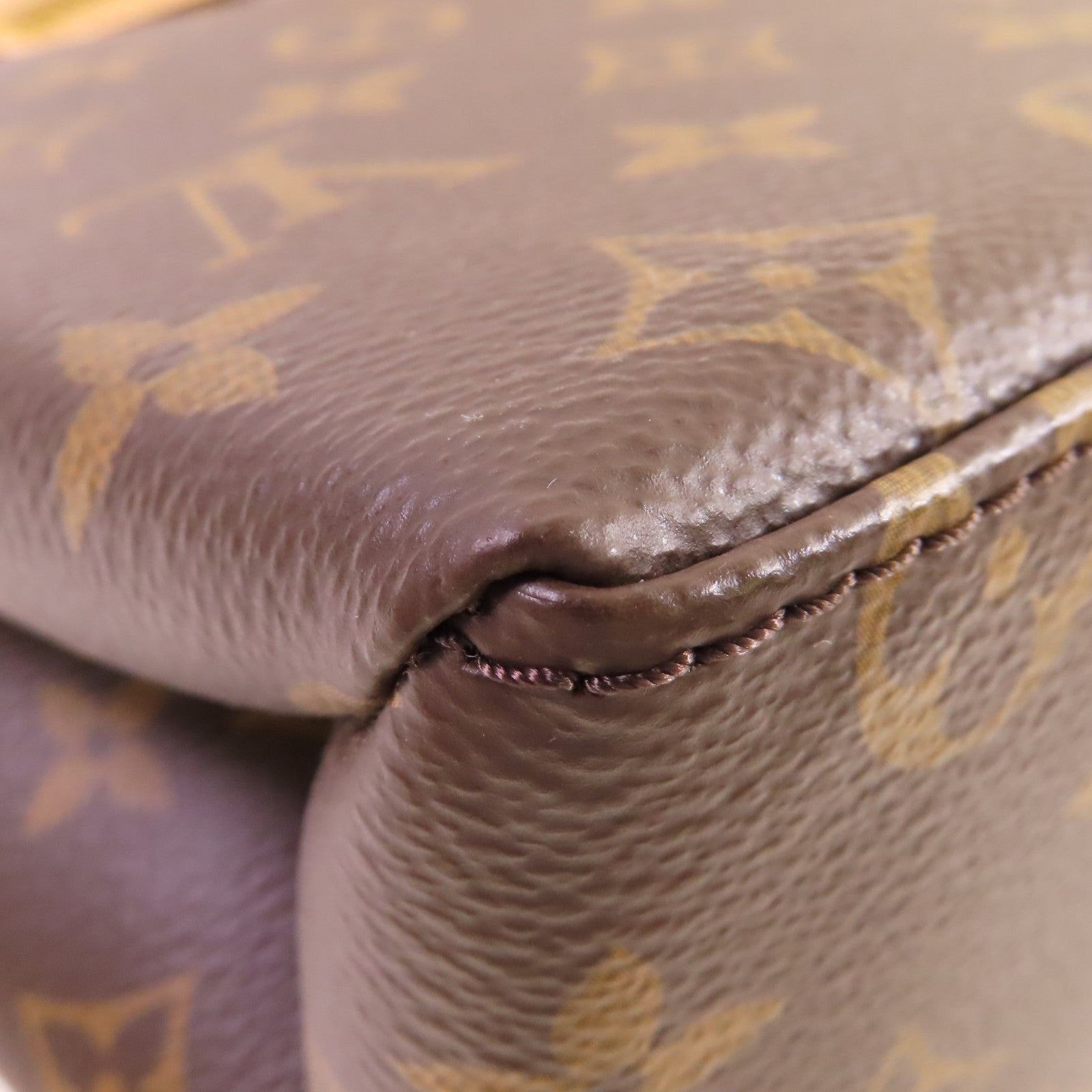 LOUIS VUITTON Monogram Marignan 2Way Shoulder Bag金扣手挽肩背兩用袋啡色/黑色