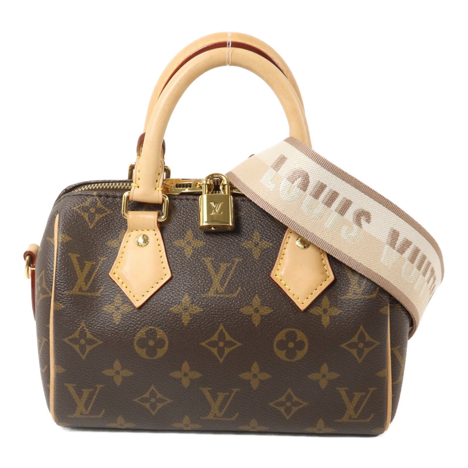 LOUIS VUITTON Monogram Speedy Bandouliere 20手挽肩背兩用袋