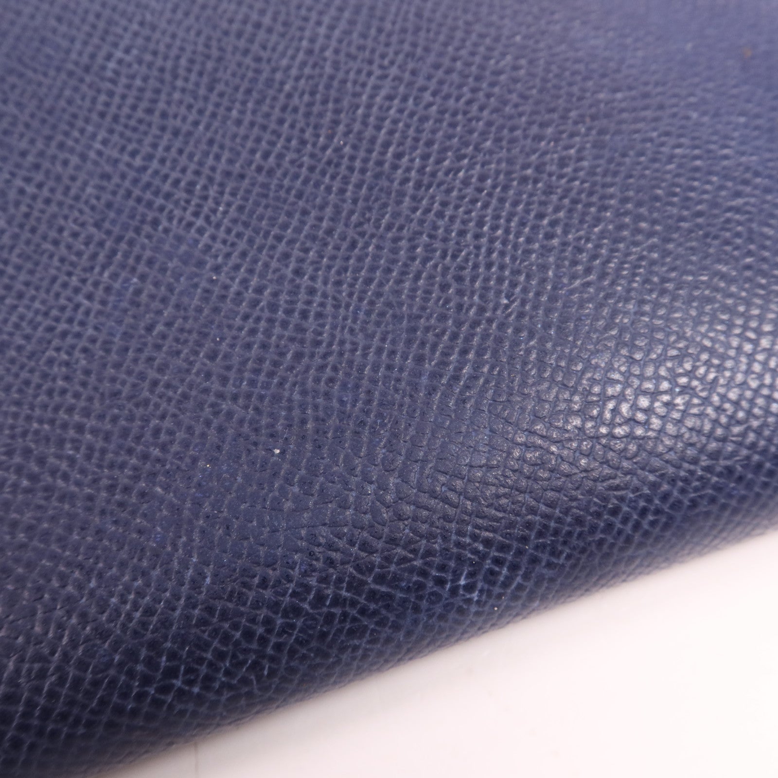 HERMES Clemence皮革Silk In Long Wallet銀扣長錢包