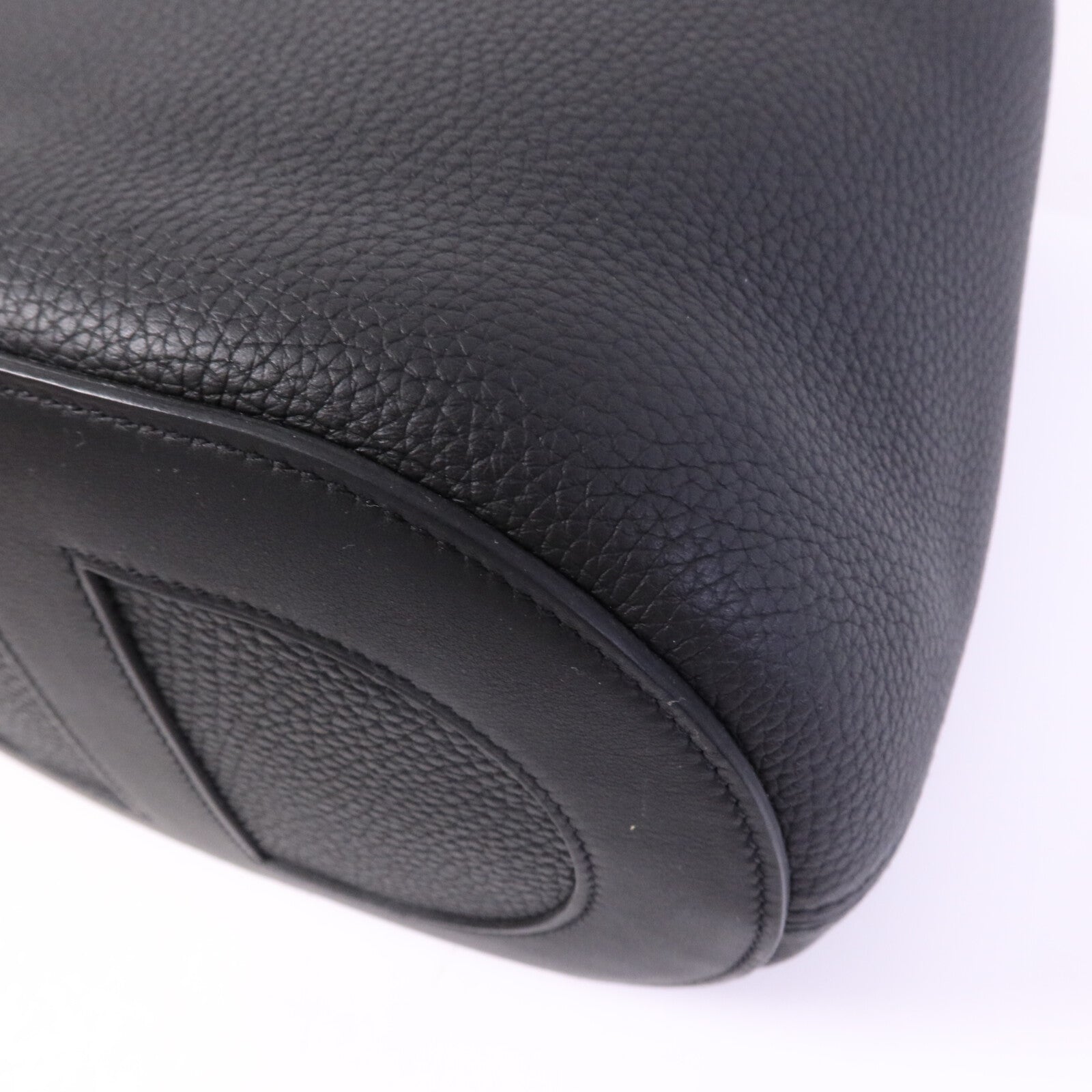 HERMES Clemence皮革In The Loop 23金扣手挽袋