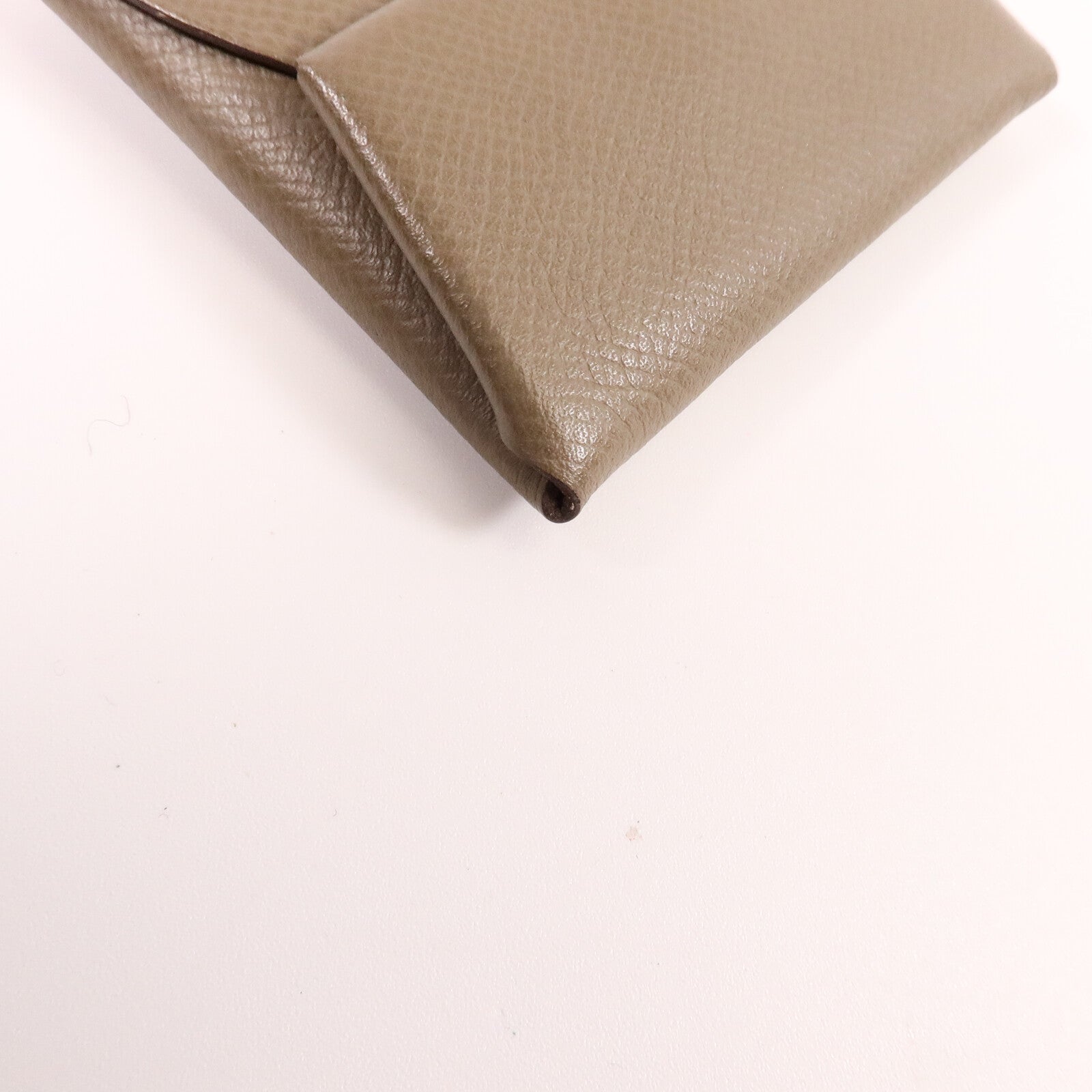 HERMES Epsom皮革Bastia零錢包Eoupe