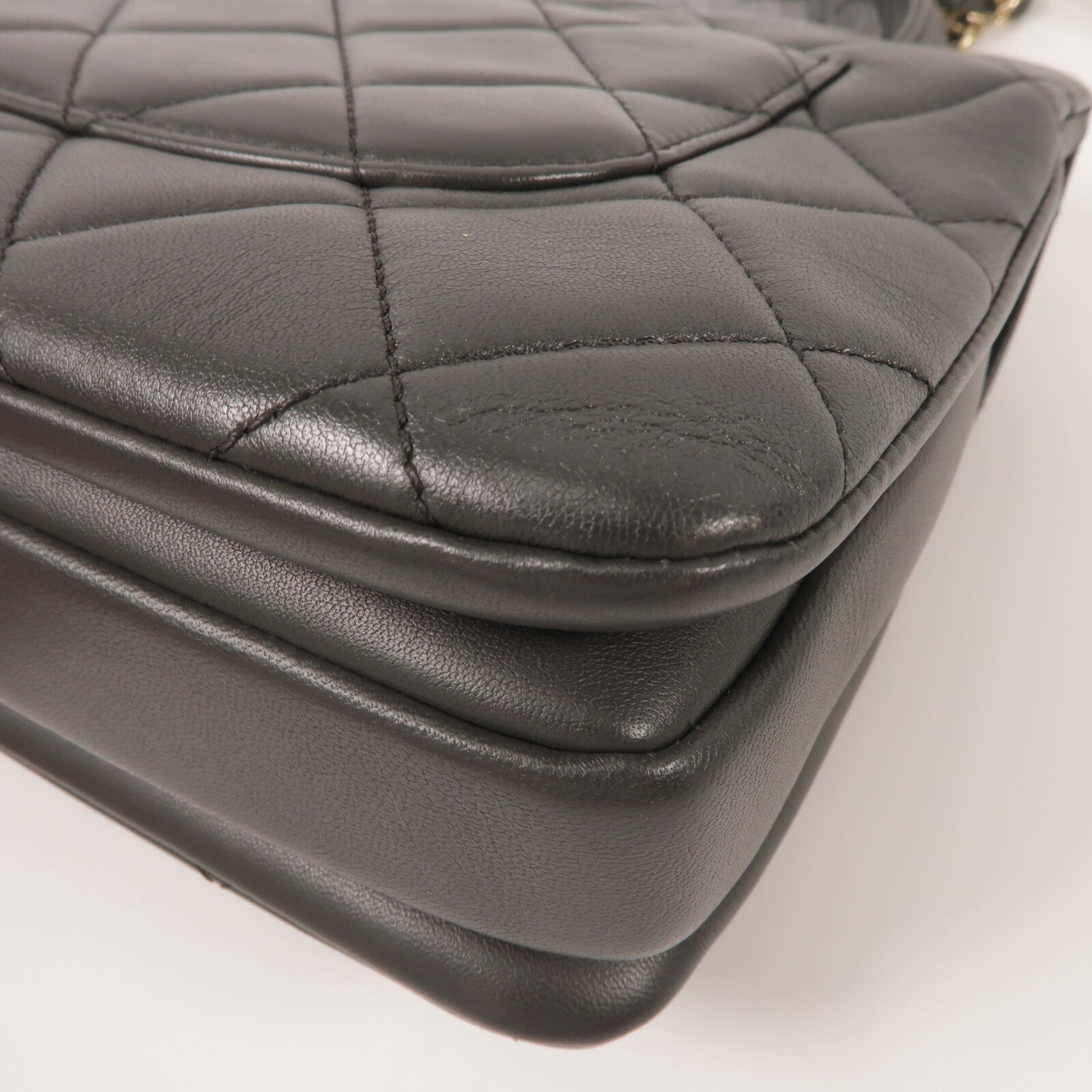 CHANEL 羊皮皮革Trendy CC鏈帶手挽肩背兩用袋