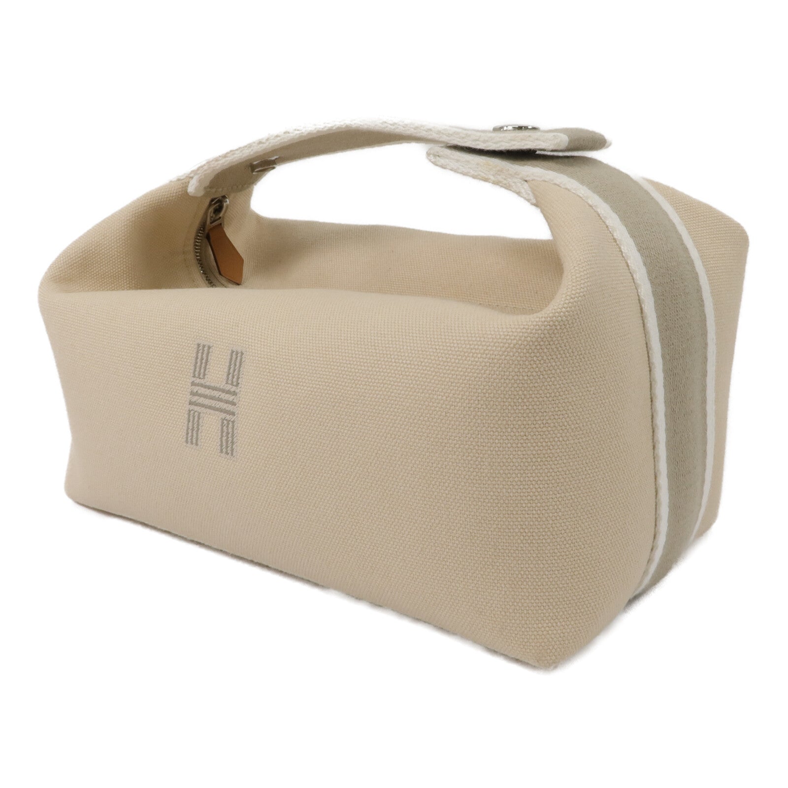 HERMES 帆布Bride a Brac PM手挽袋