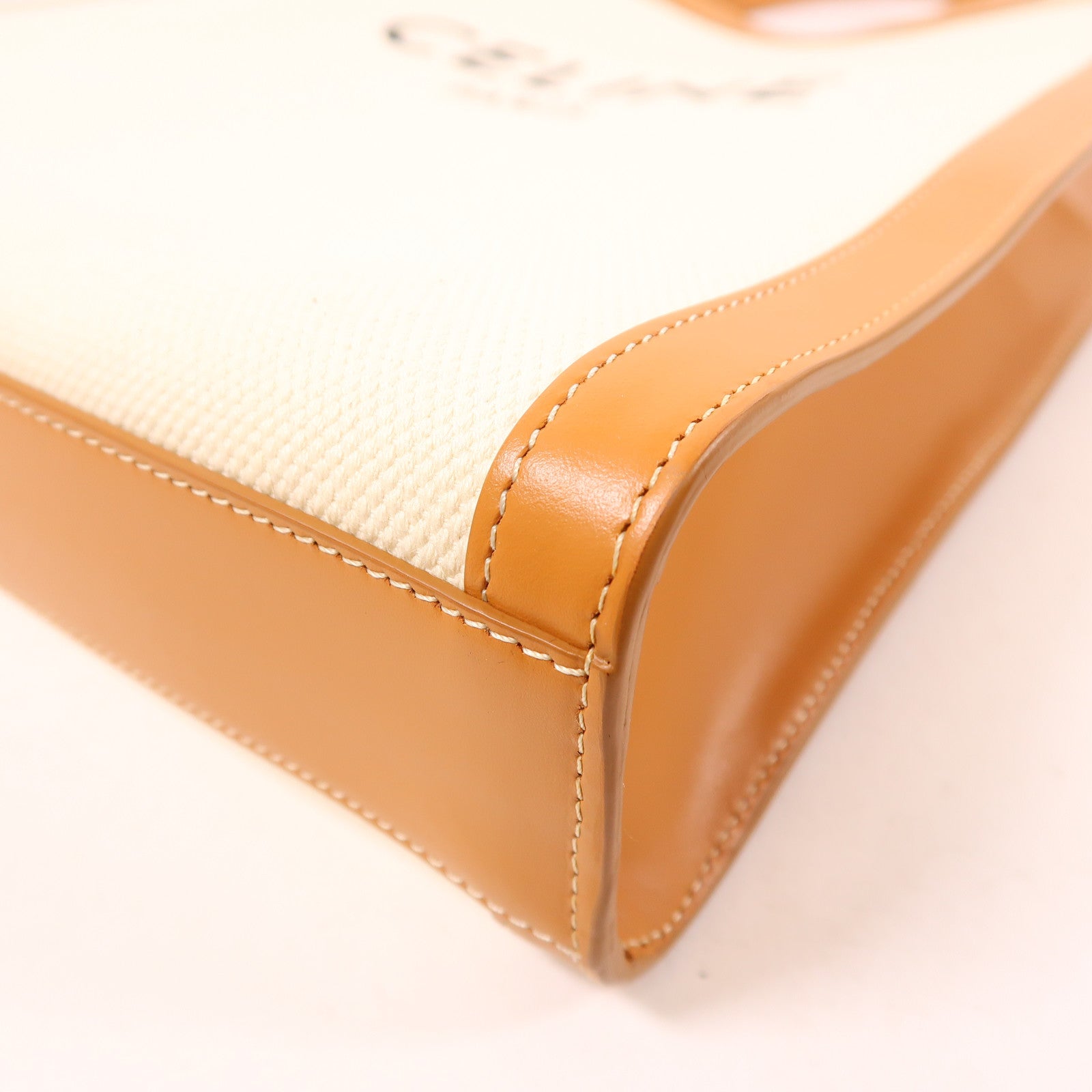 CELINE 【激減優惠】帆布2 Way Shoulder金扣手挽肩背兩用袋