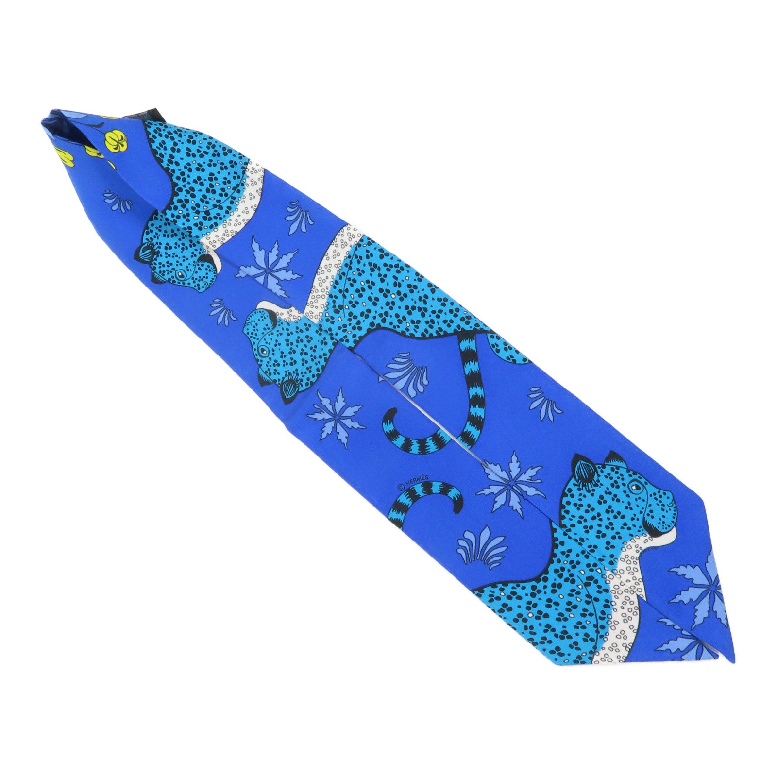 HERMES 絲質Twilly絲巾