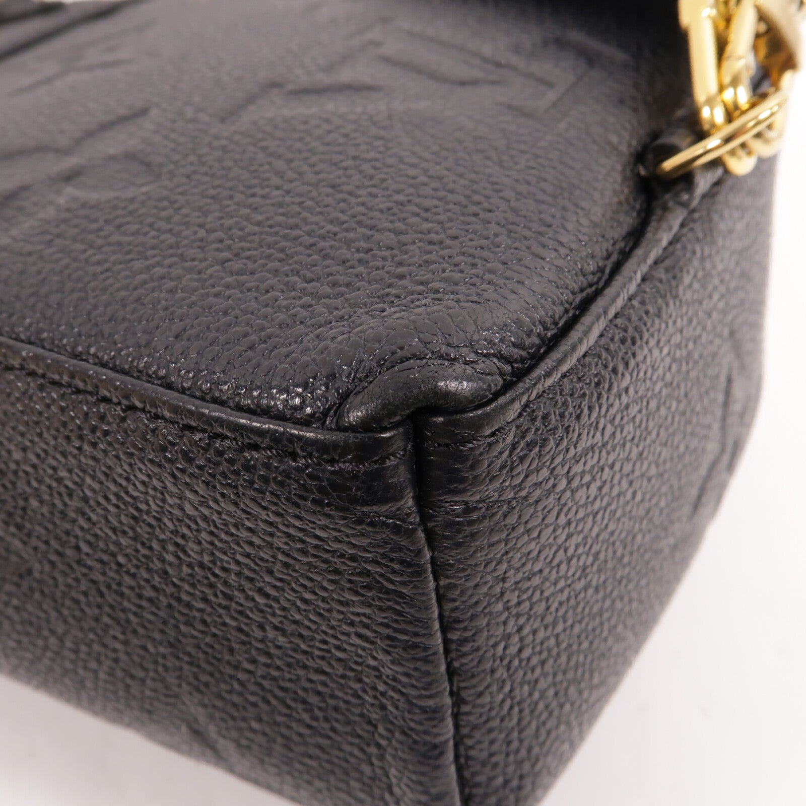 LOUIS VUITTON Monogram Empreinte Tiny Backpack金扣背包