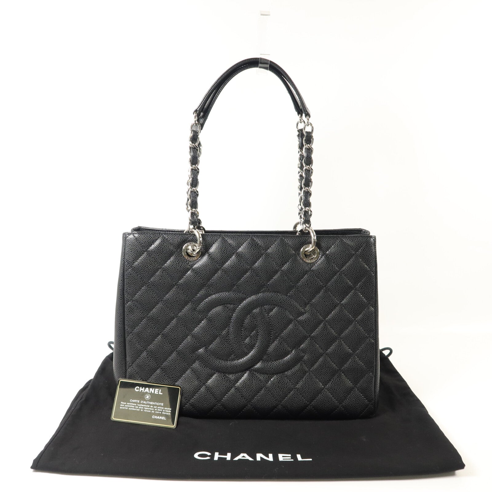 CHANEL 牛皮皮革GST Grand Shopping Tote肩背袋
