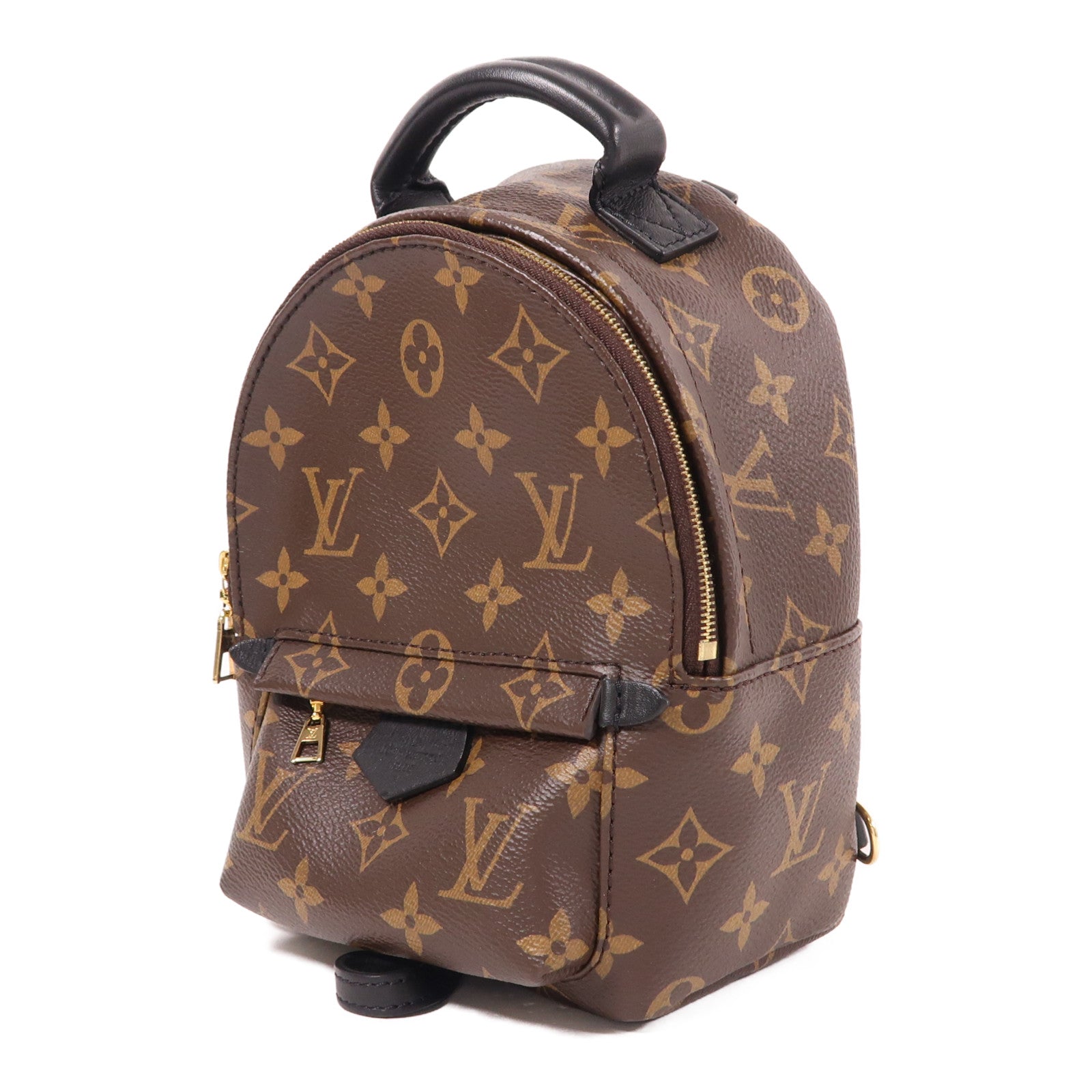 LOUIS VUITTON LV GHW Palm Springs Mini Backpack Monogram M44873 Brown