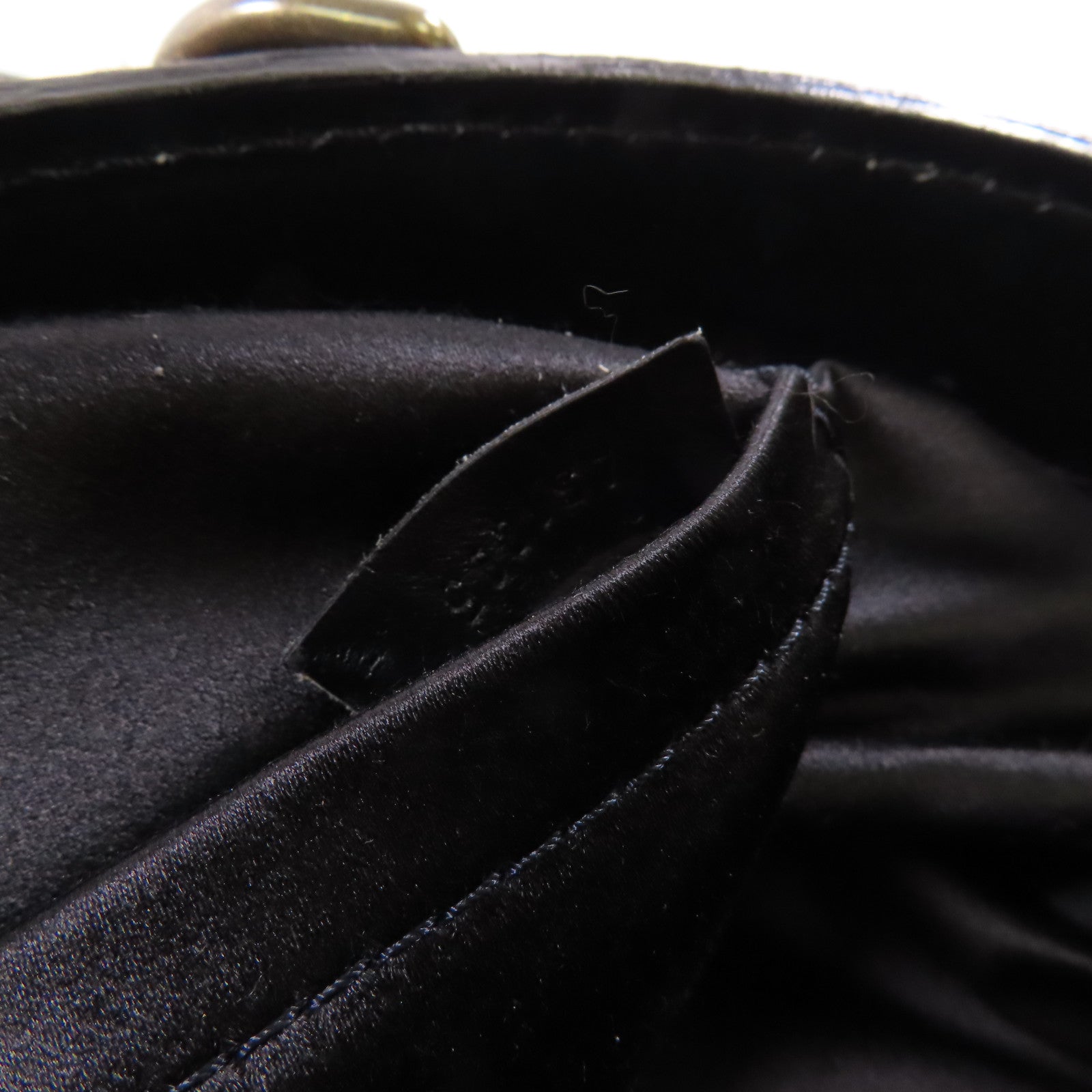 LOUIS VUITTON Monogram Denim/南美栗鼠皮毛/蛇皮皮革Handbag金扣手挽袋