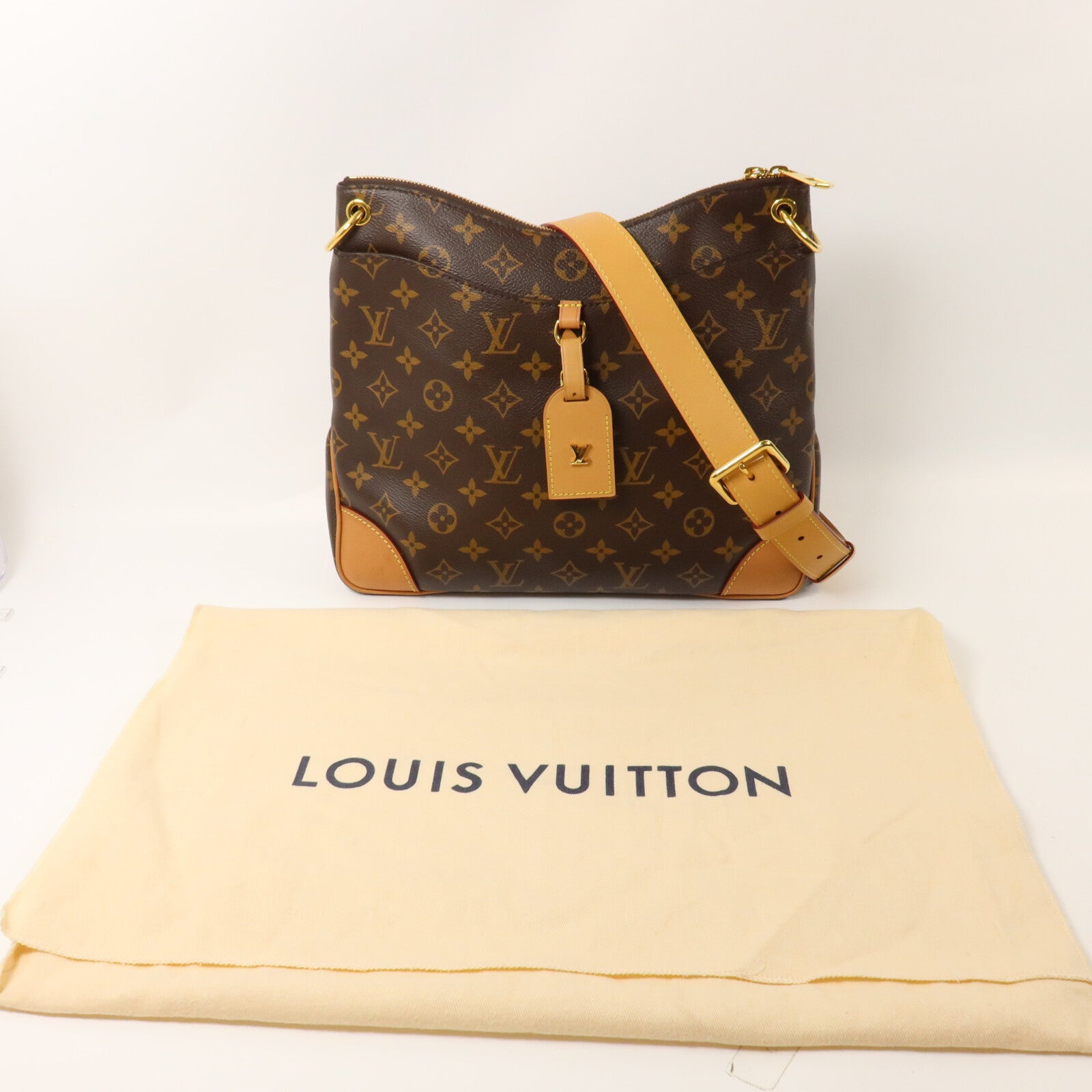 LOUIS VUITTON Monogram Odeon NM MM肩背袋