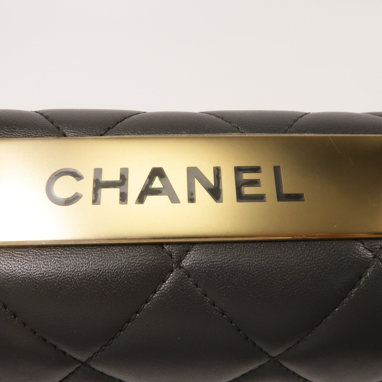 CHANEL 羊皮皮革Trendy CC鏈帶手挽肩背兩用袋