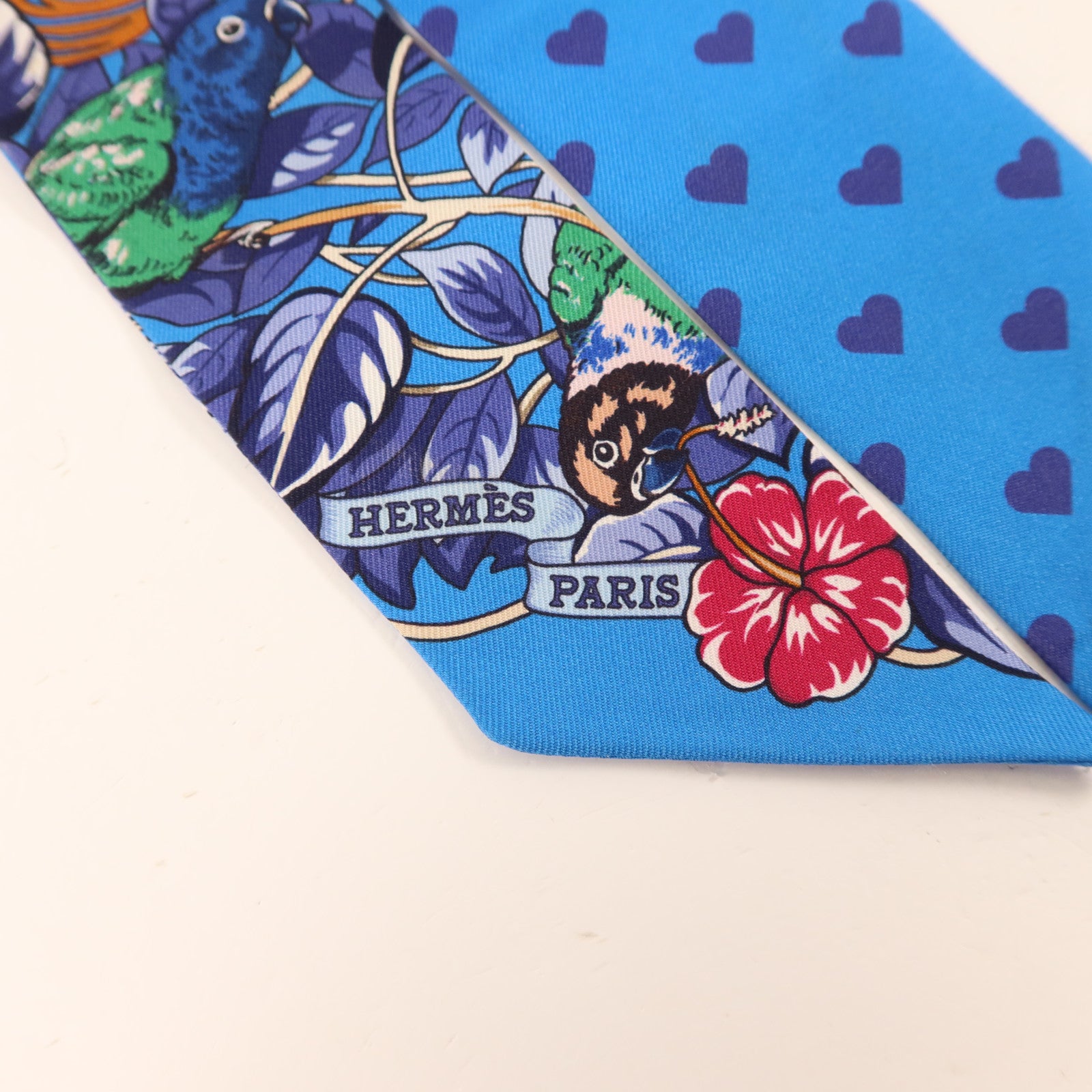HERMES 絲質Twilly絲巾