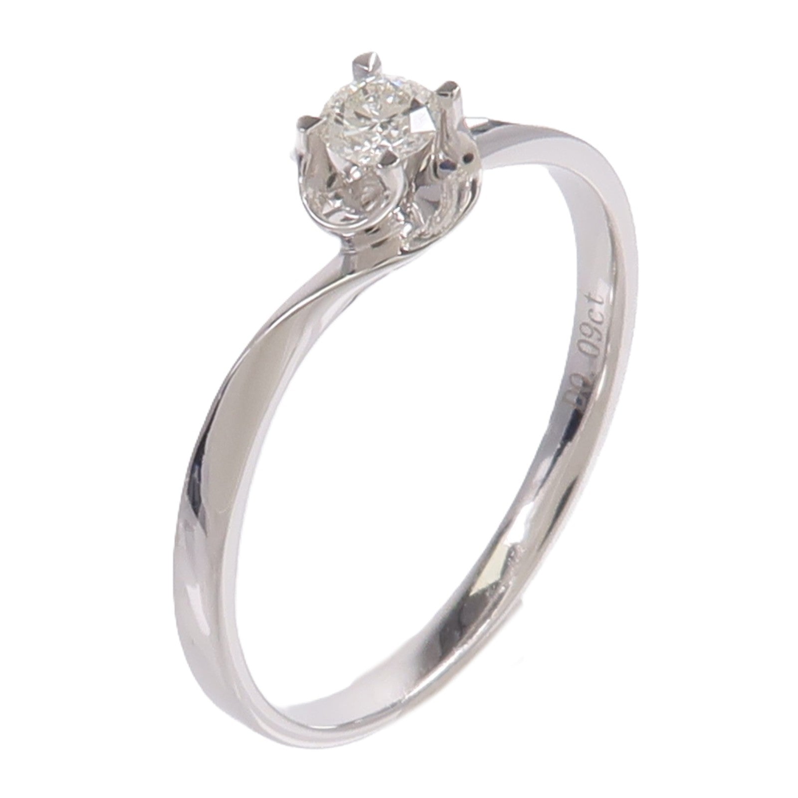 JEWELRY 18K白金Diamond Ring鑽石戒指
