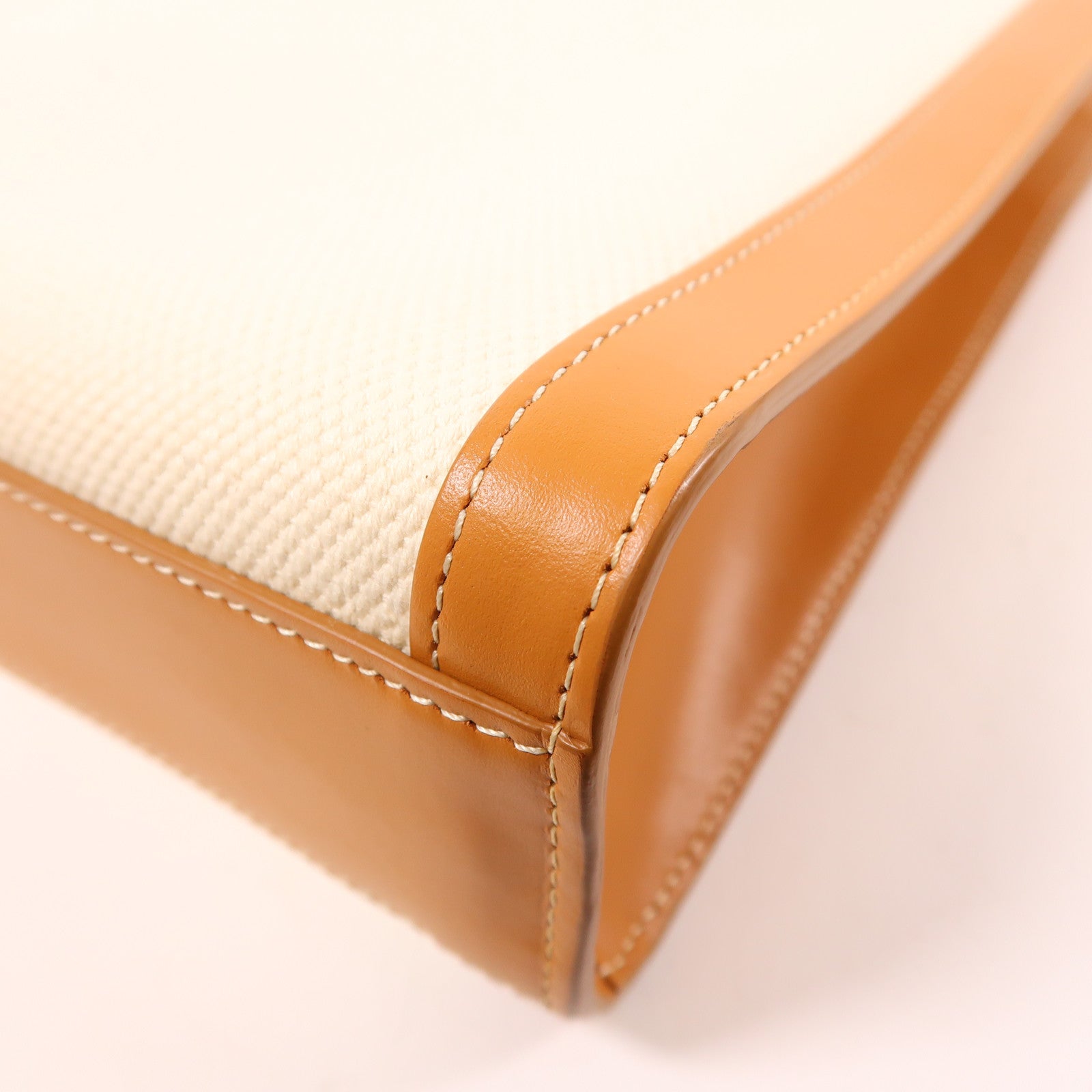 CELINE 帆布2 Way Shoulder金扣手挽肩背兩用袋