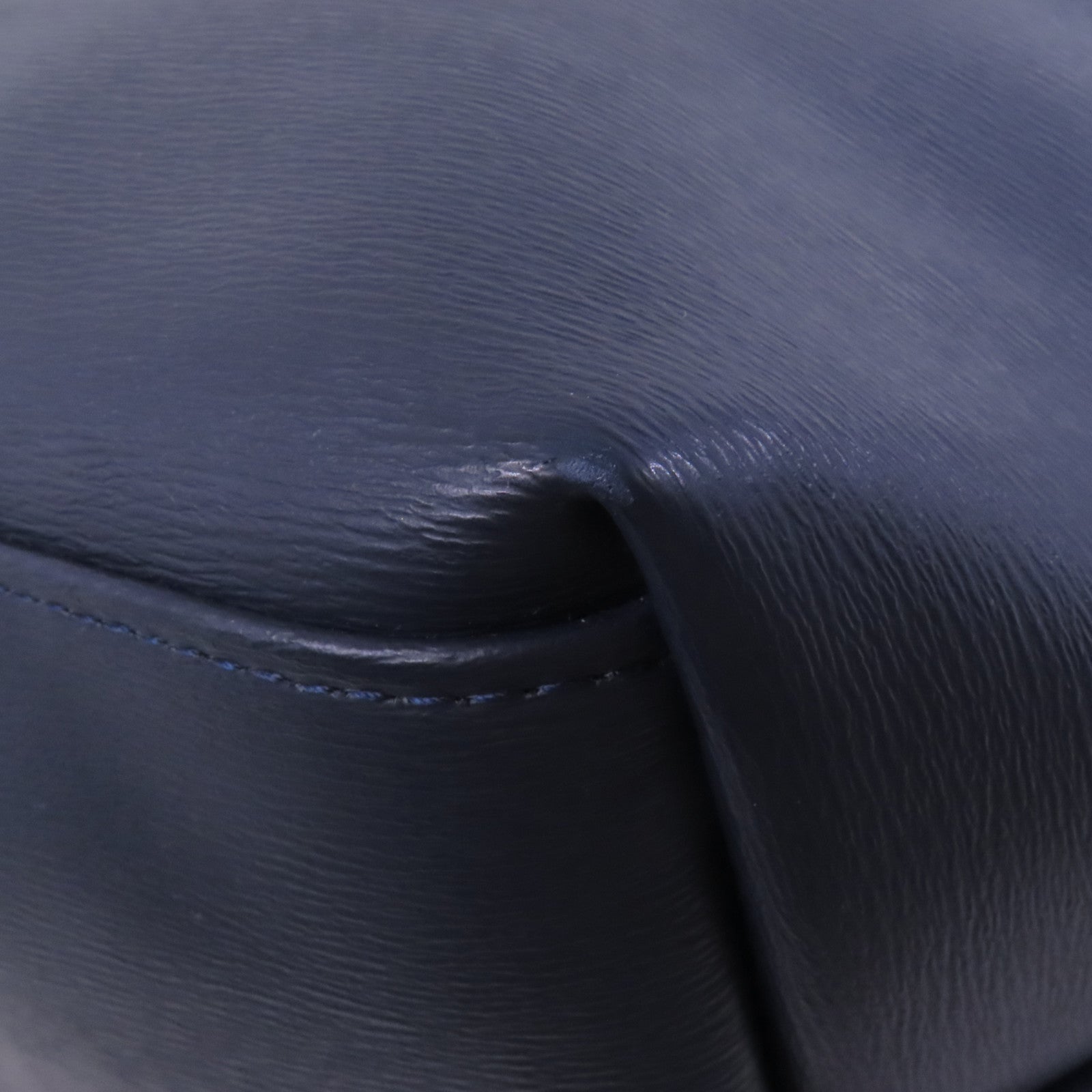 Longchamp 牛皮皮革Hand Bag銀扣手挽袋