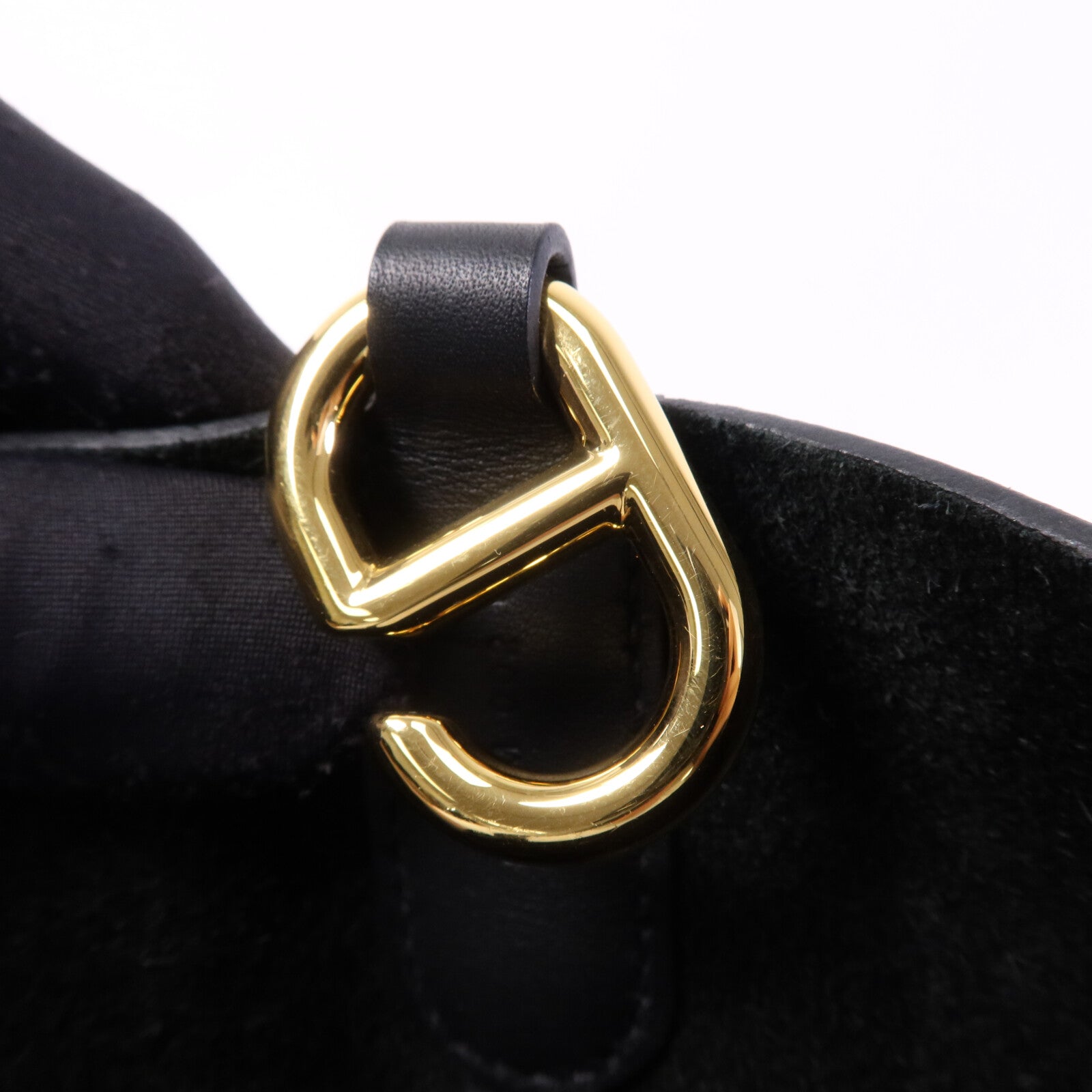 HERMES Clemence皮革In The Loop 23金扣手挽袋