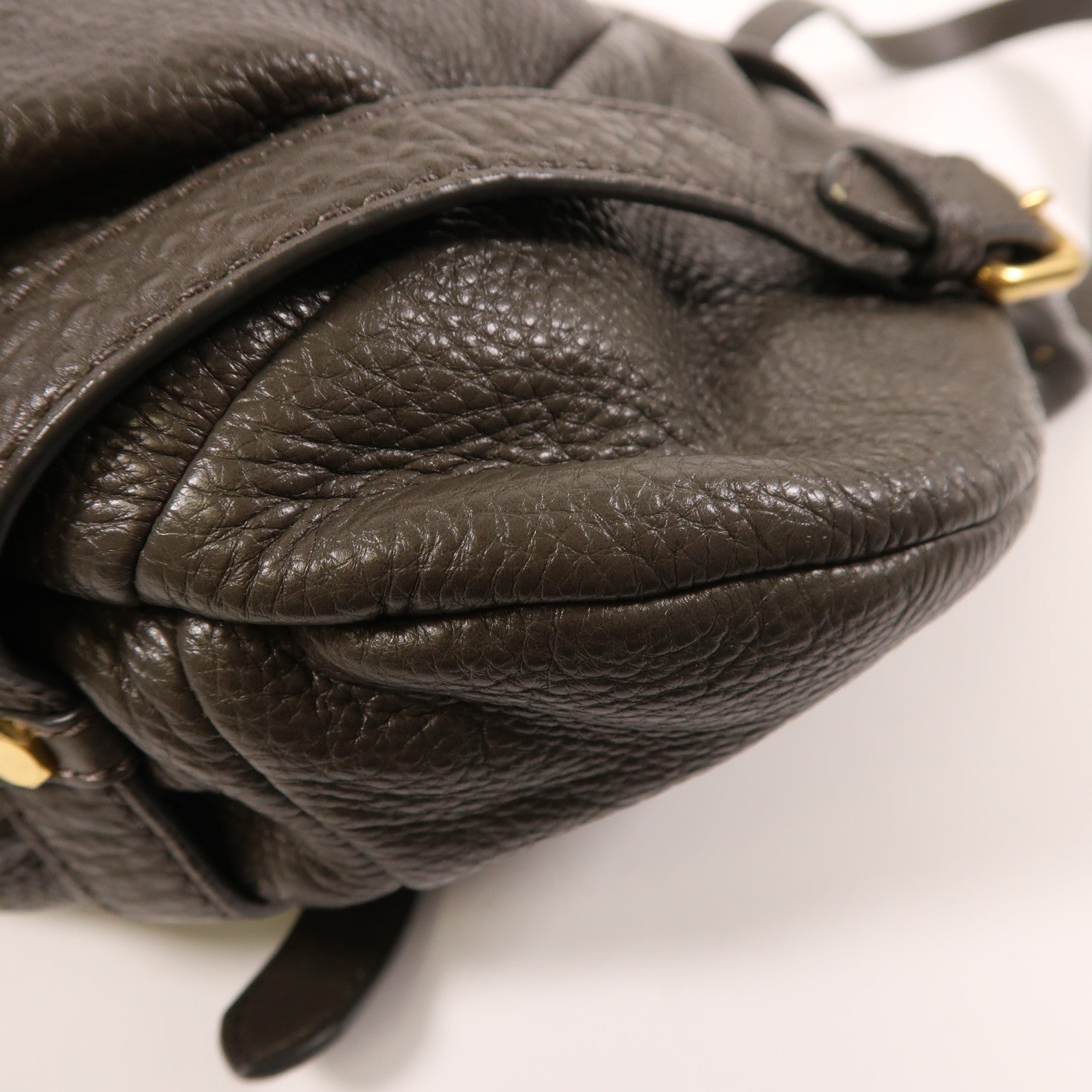 MARC BY MARC JACOBS 牛皮皮革Backpack金扣背包