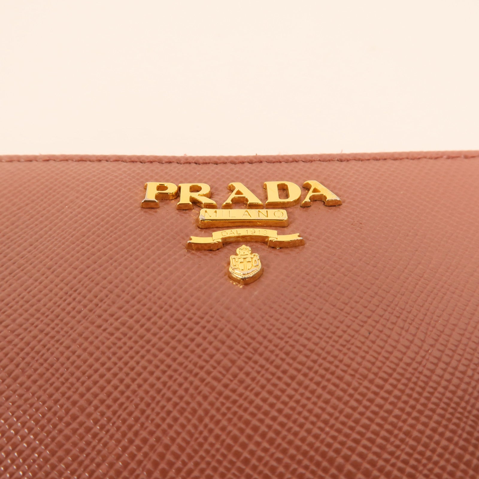 PRADA 【激減優惠】Saffiano皮革Zipper Long Wallet長錢包