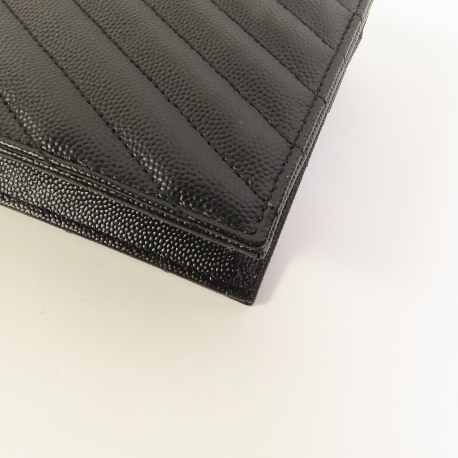 YVES SAINT LAURENT 牛皮皮革Cassandre Envelope Chain Wallet金扣鏈帶肩背袋
