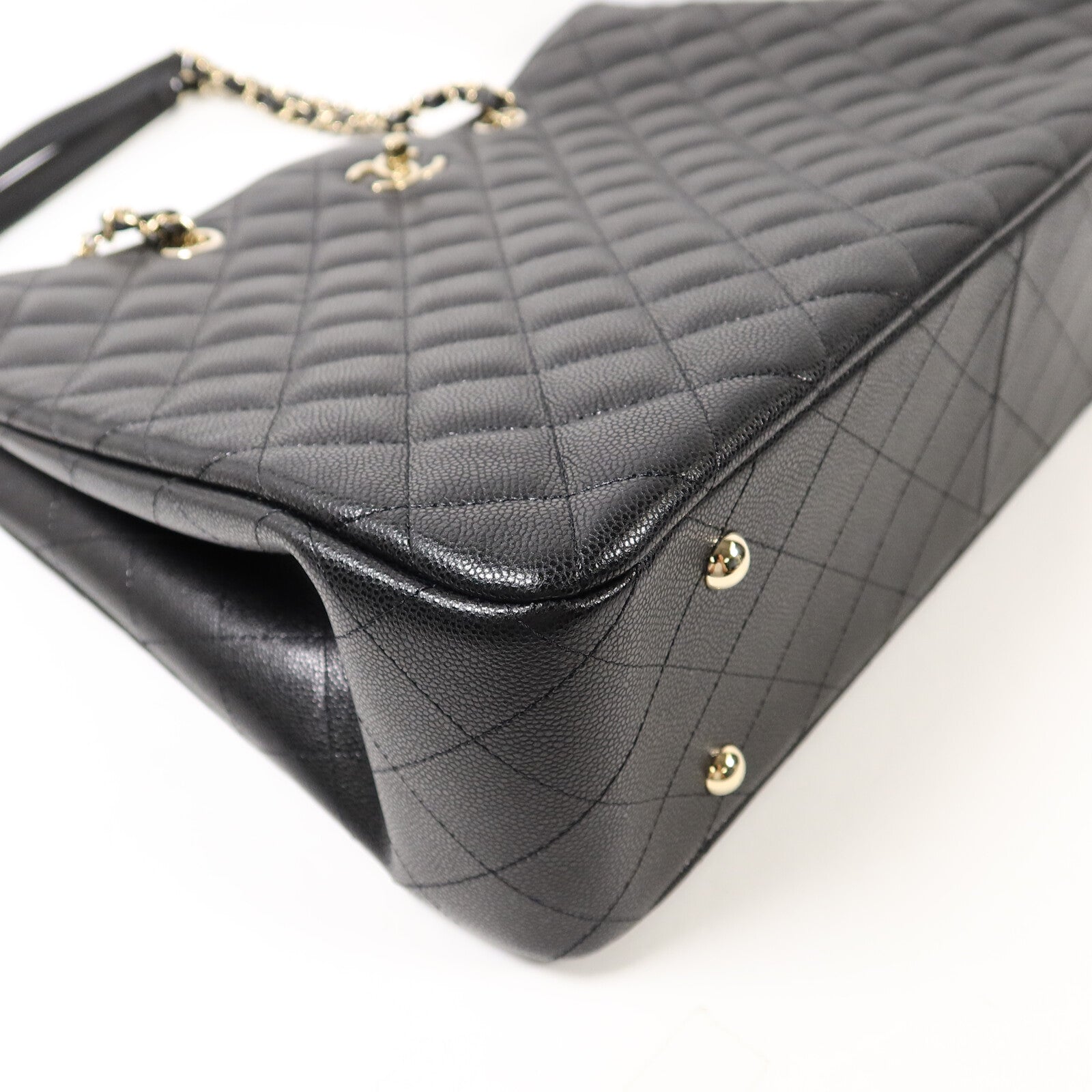 CHANEL 牛皮皮革Chain Shoulder Bag鏈帶肩背袋