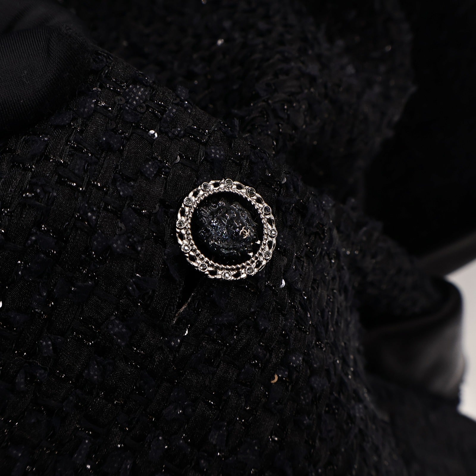 CHANEL Polyamide/Polyester Tweed Coat大衣
