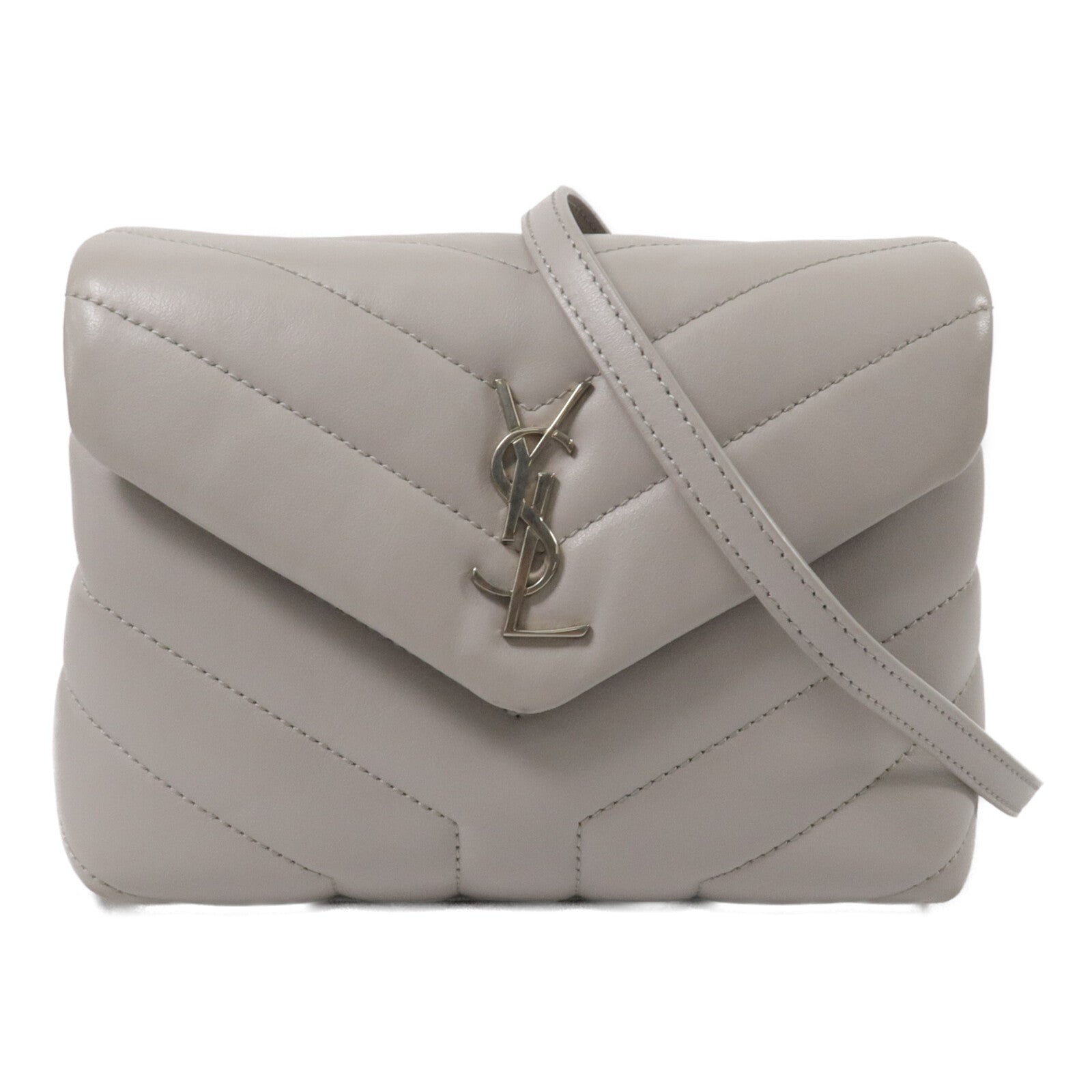 SAINT LAURENT 牛皮皮革Loulou Toy Shoulder Bag肩背袋