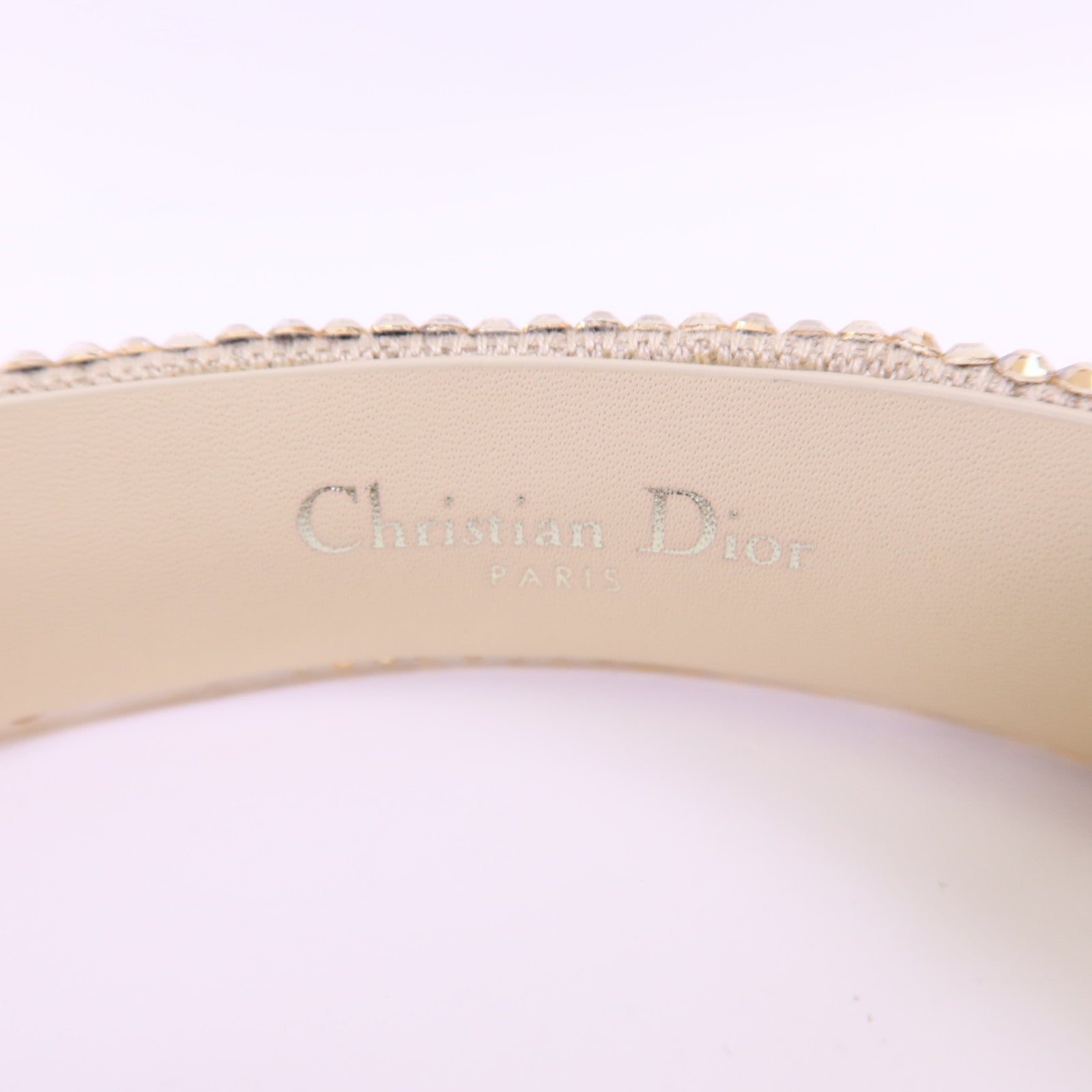 Dior 水晶/棉質Head Band頭箍