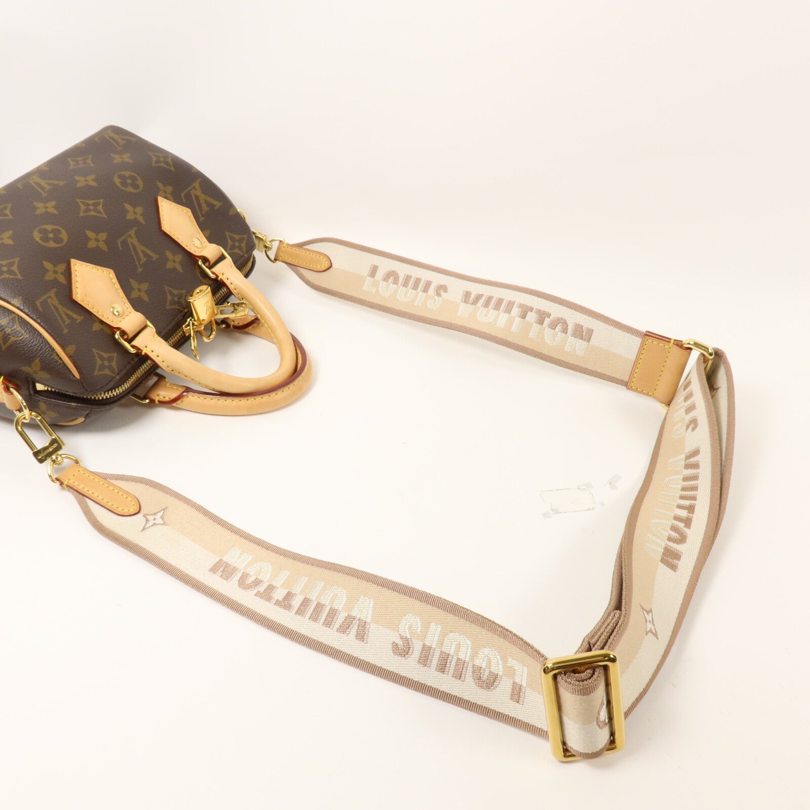 LOUIS VUITTON Monogram Speedy Bandouliere 20手挽肩背兩用袋