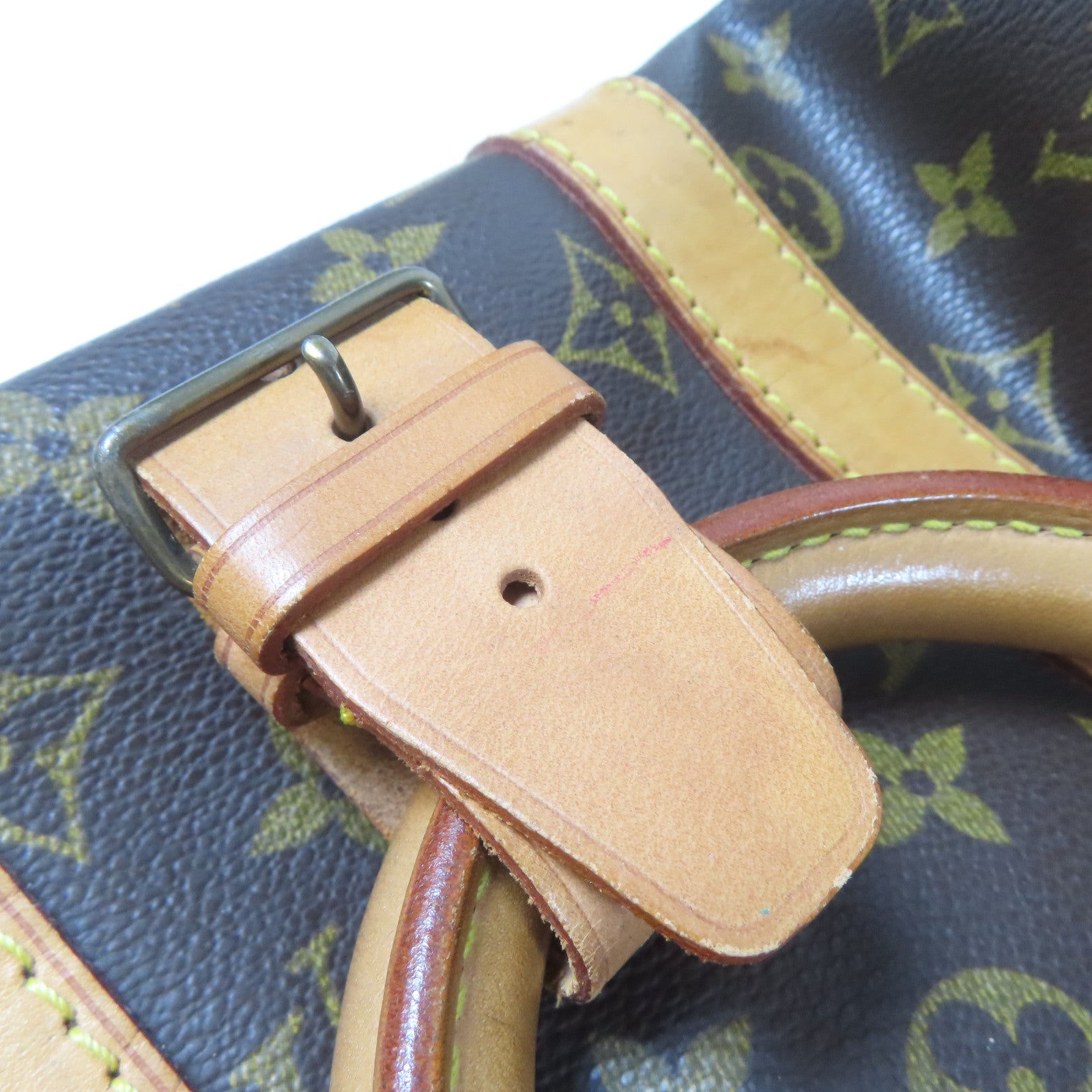LOUIS VUITTON Monogram Keepall 45 Boston Bag金扣手挽袋啡色
